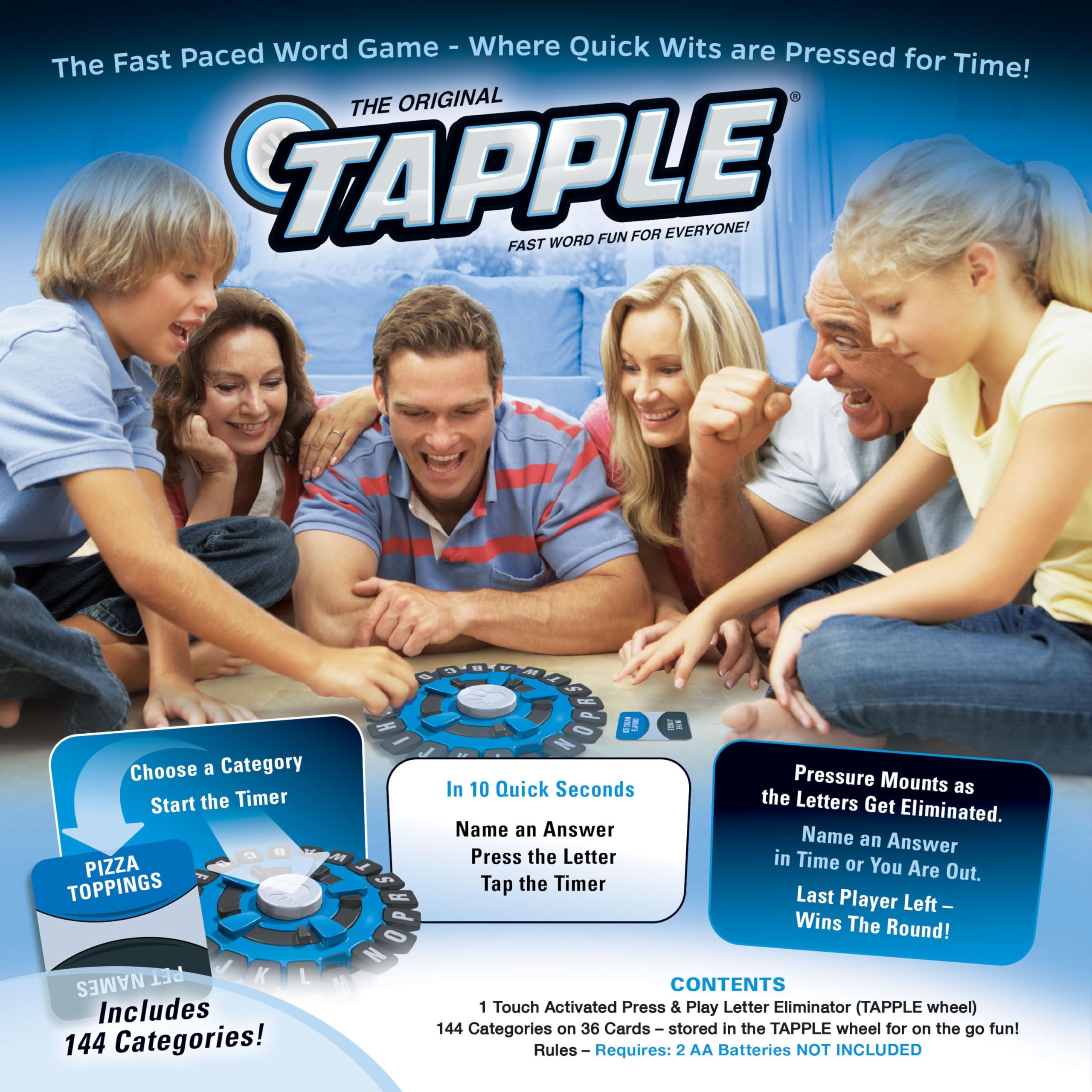 The Original TAPPLE, The Fast-Paced Family Board Game, Choose a Category & Race Against the Timer to be the Last Player, Learning Word Game for Ages 8 & Up, 2-8 Players, 15-20 Minute Play Time - Image 11