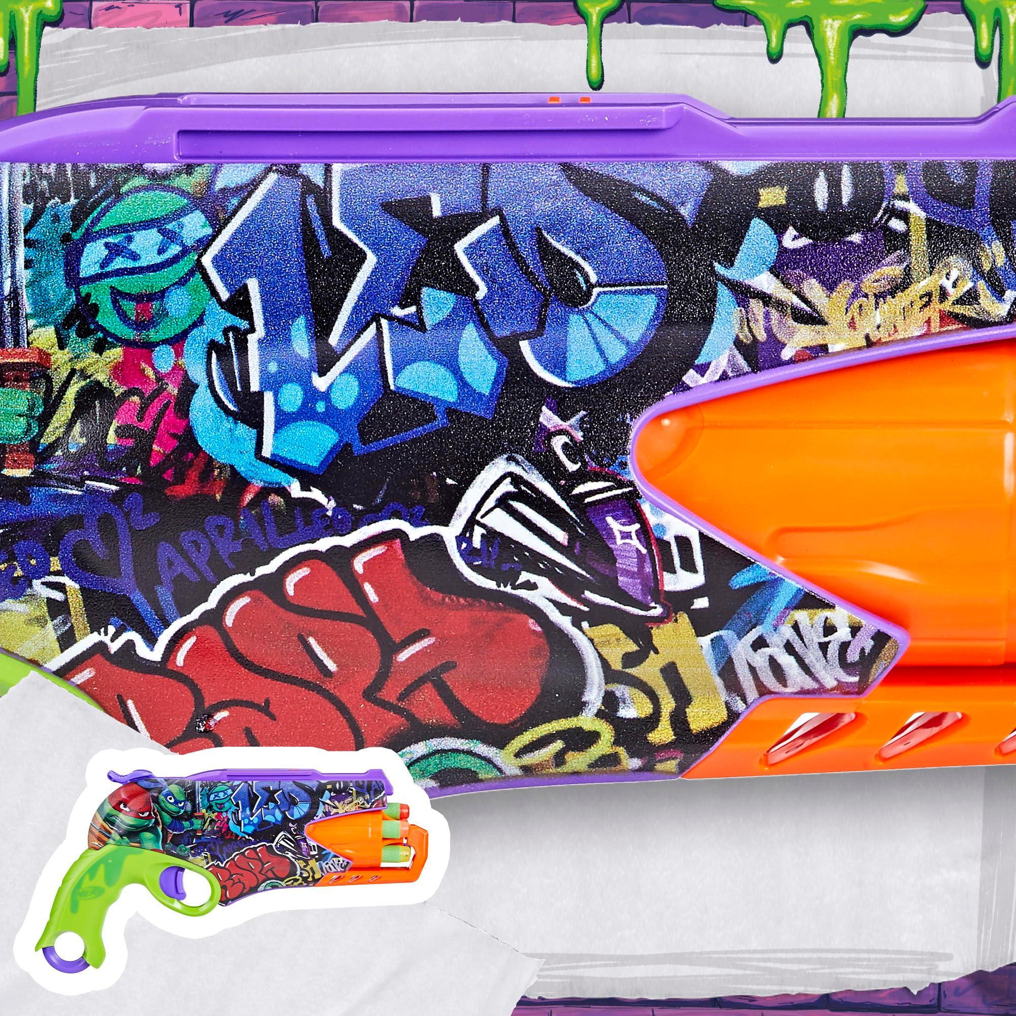 Nerf Teenage Mutant Ninja Turtles Blaster, 10 Elite Darts, Toy Foam Blasters, Ages 8 and Up - Image 5