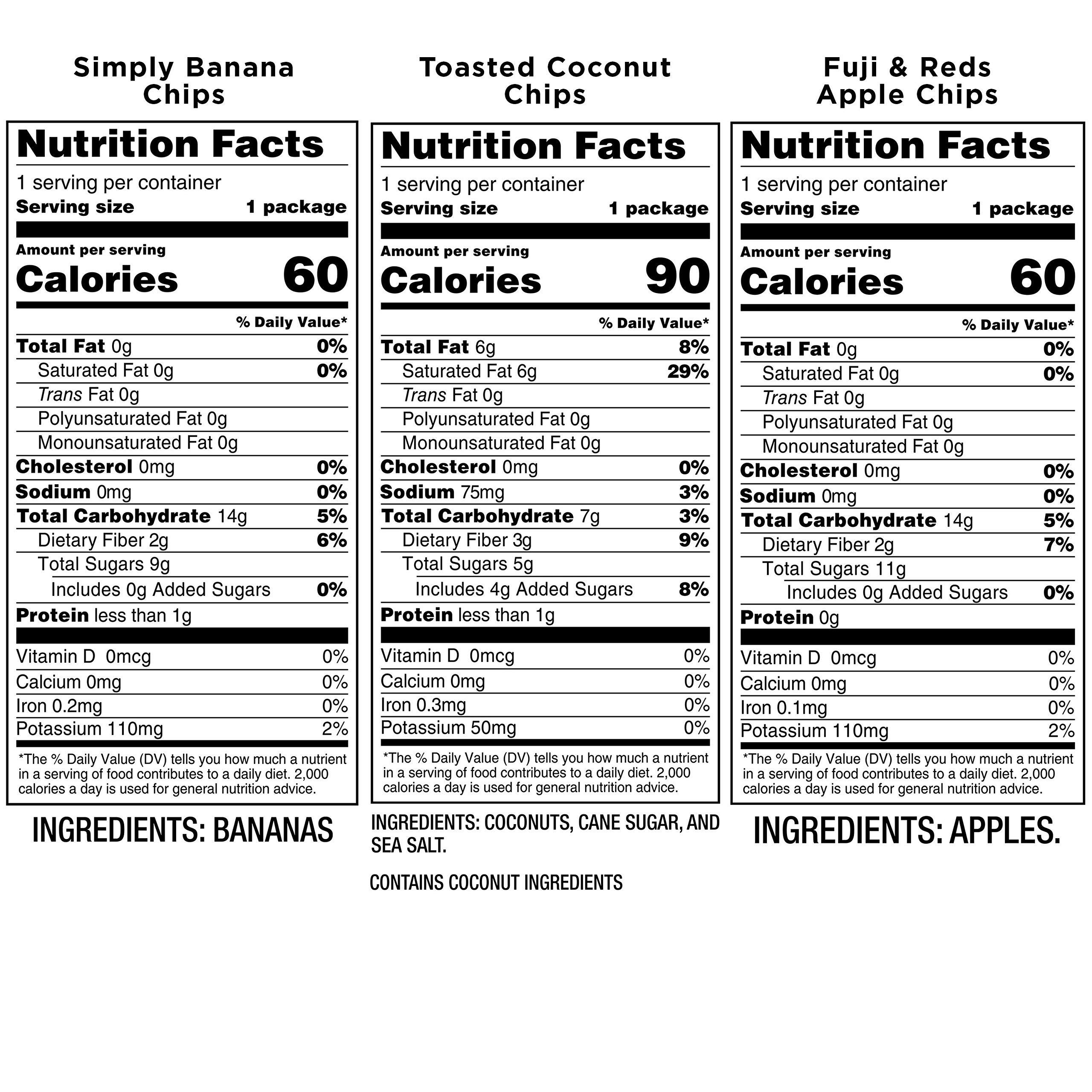 Bare Baked Crunchy, Fruit Variety Pack, 0.53 Ounce (Pack of 16) - Image 7