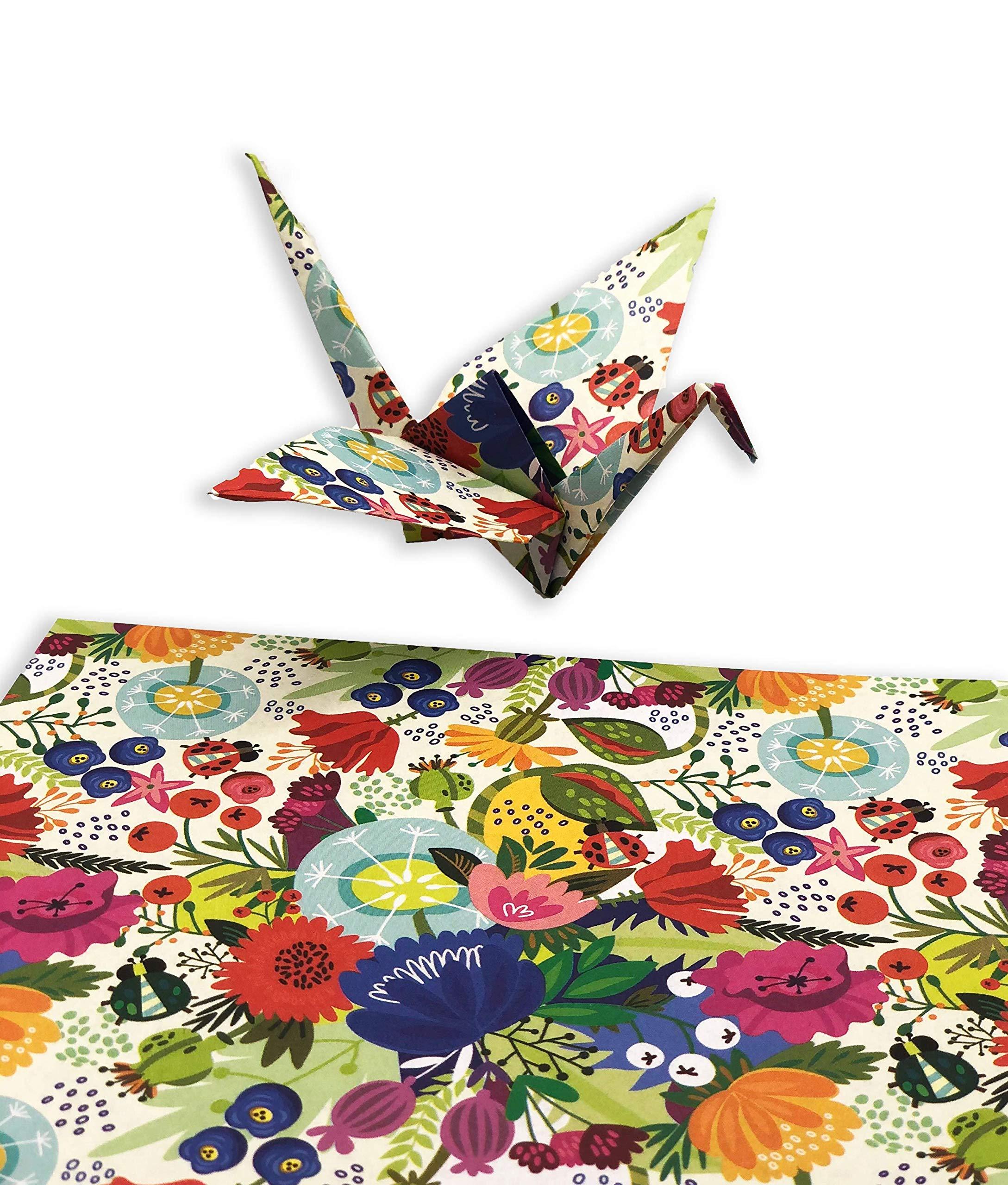 Origami Paper 500 sheets Flower Patterns 6" (15 cm): Tuttle Origami Paper: Double-Sided Origami Sheets Printed with 12 Different Patterns (Instructions for 6 Projects Included) - Image 21