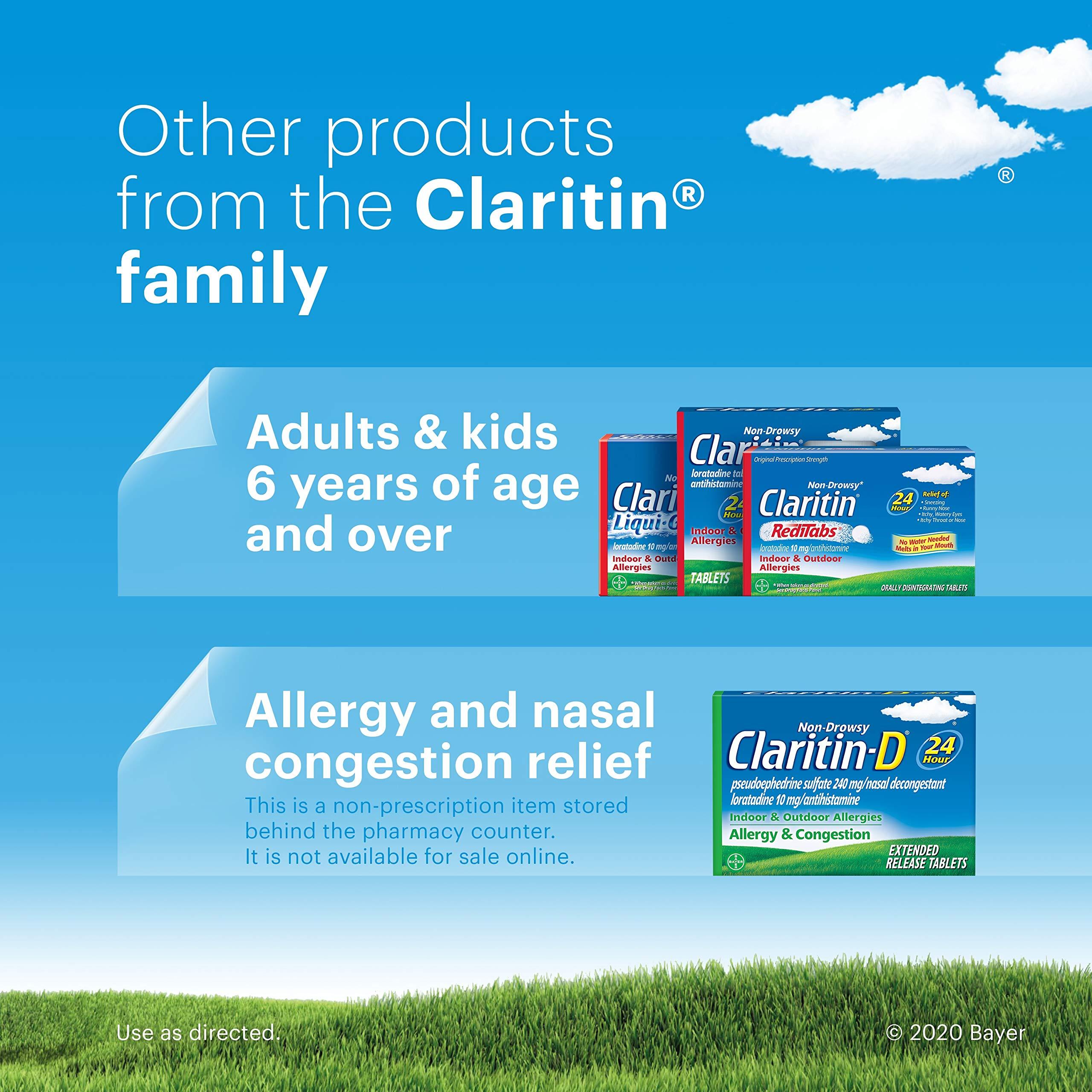 Claritin 24 Hour Allergy Chewables for Kids, Non Drowsy Allergy Relief, 30 Count - Image 8