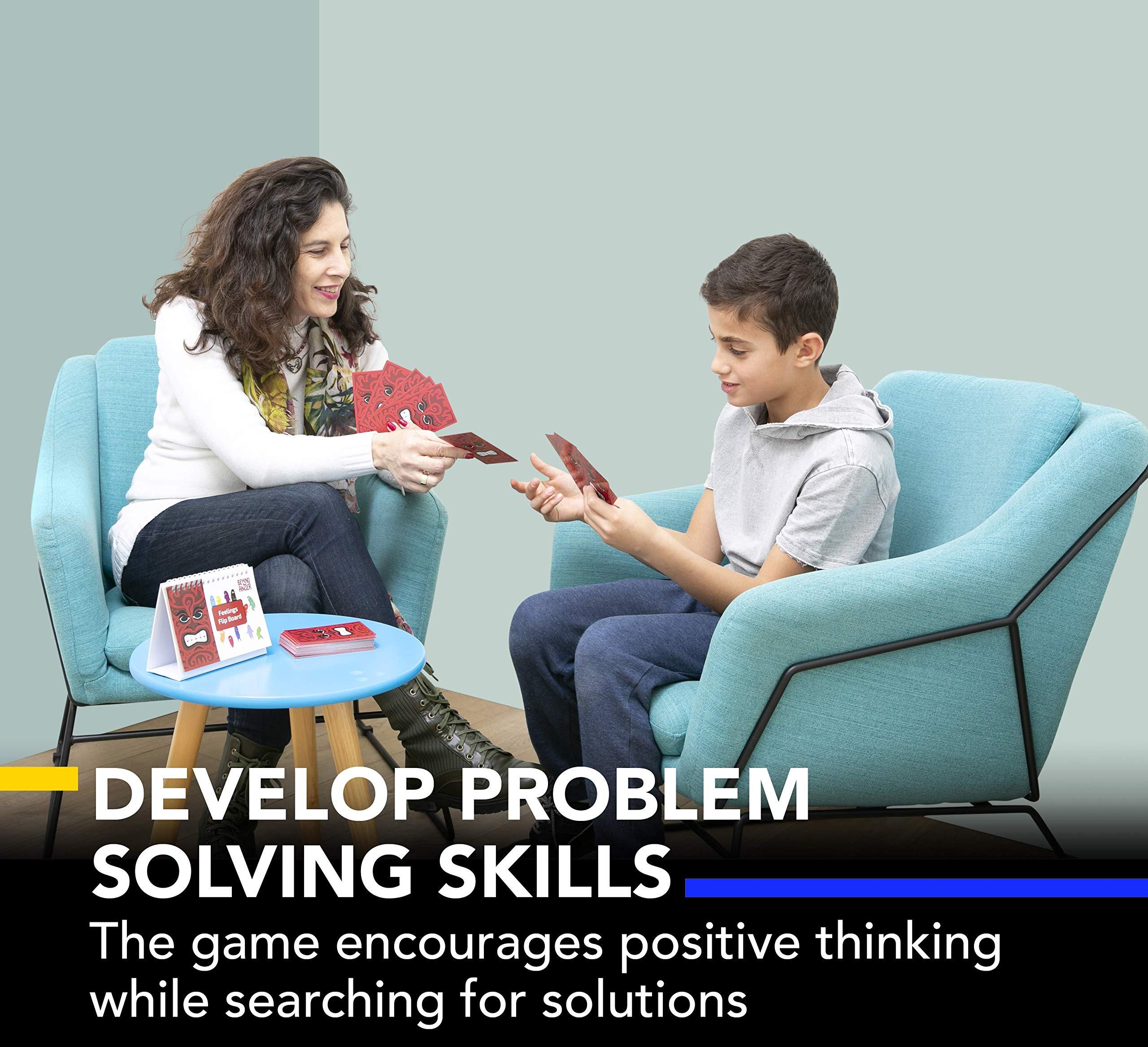 Behind the Anger Therapy Kit | Anger Management for kids | Play Therapy Games for Teens | ADHD Tools for kids | CBT Counseling Games for Anger Control Emotional Regulation | Designed for Professionals - Image 5