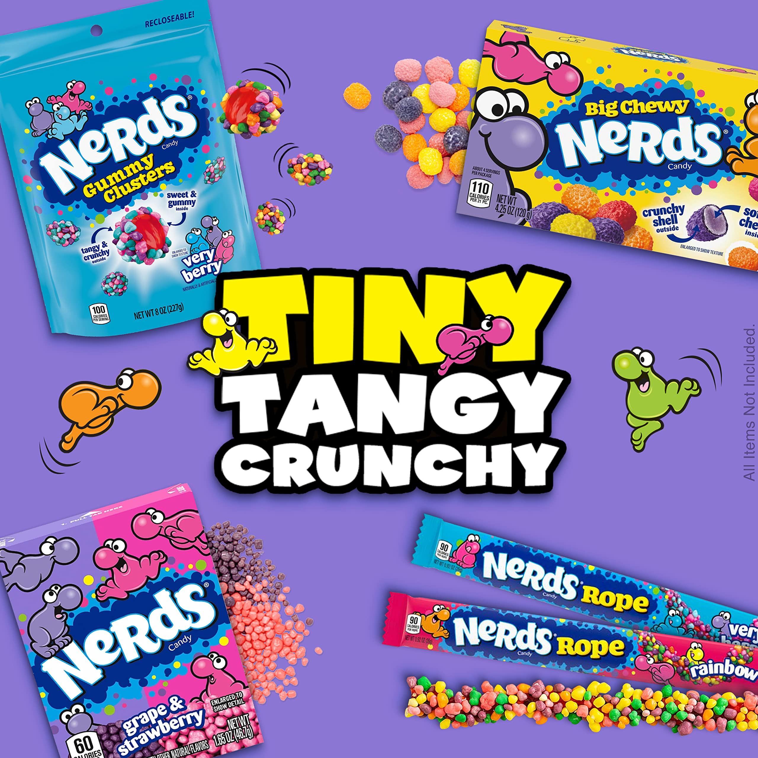 Nerds Gummy Clusters Candy, Very Berry, Resealable 8 Ounce Bag (Pack of 3) - Image 5