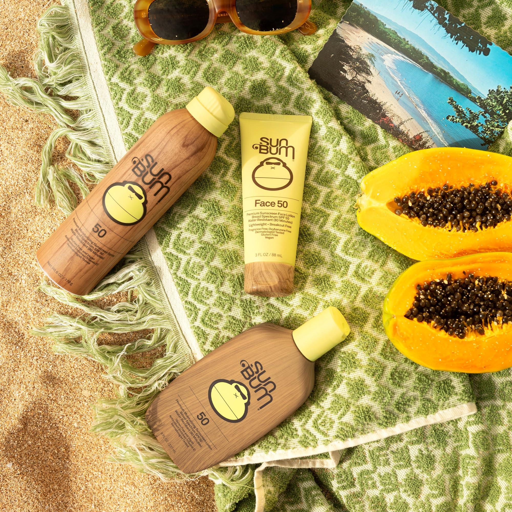 Sun Bum Original SPF 50 Sunscreen Face Lotion - Broad Spectrum Moisturizing Facial Sunscreen with Vitamin E - Hawaii 104 Act Compliant (Made without Octinoxate & Oxybenzone) - Travel Friendly - 3 oz - Image 6