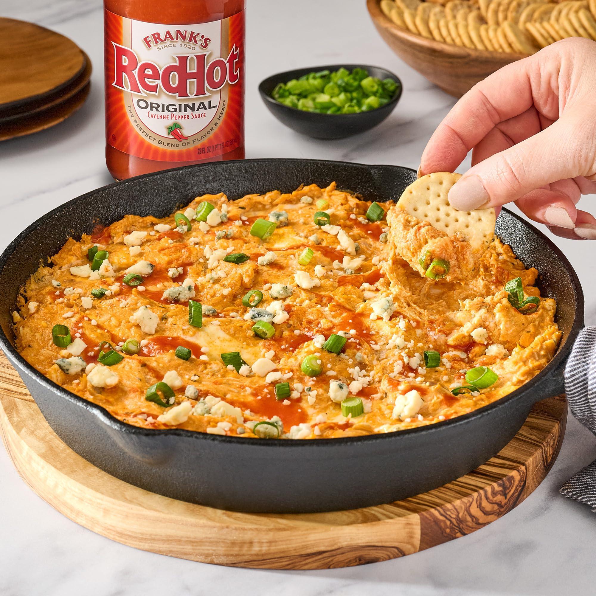 Frank's RedHot Original Cayenne Pepper Hot Wing Sauce, 23 fl oz - Image 4