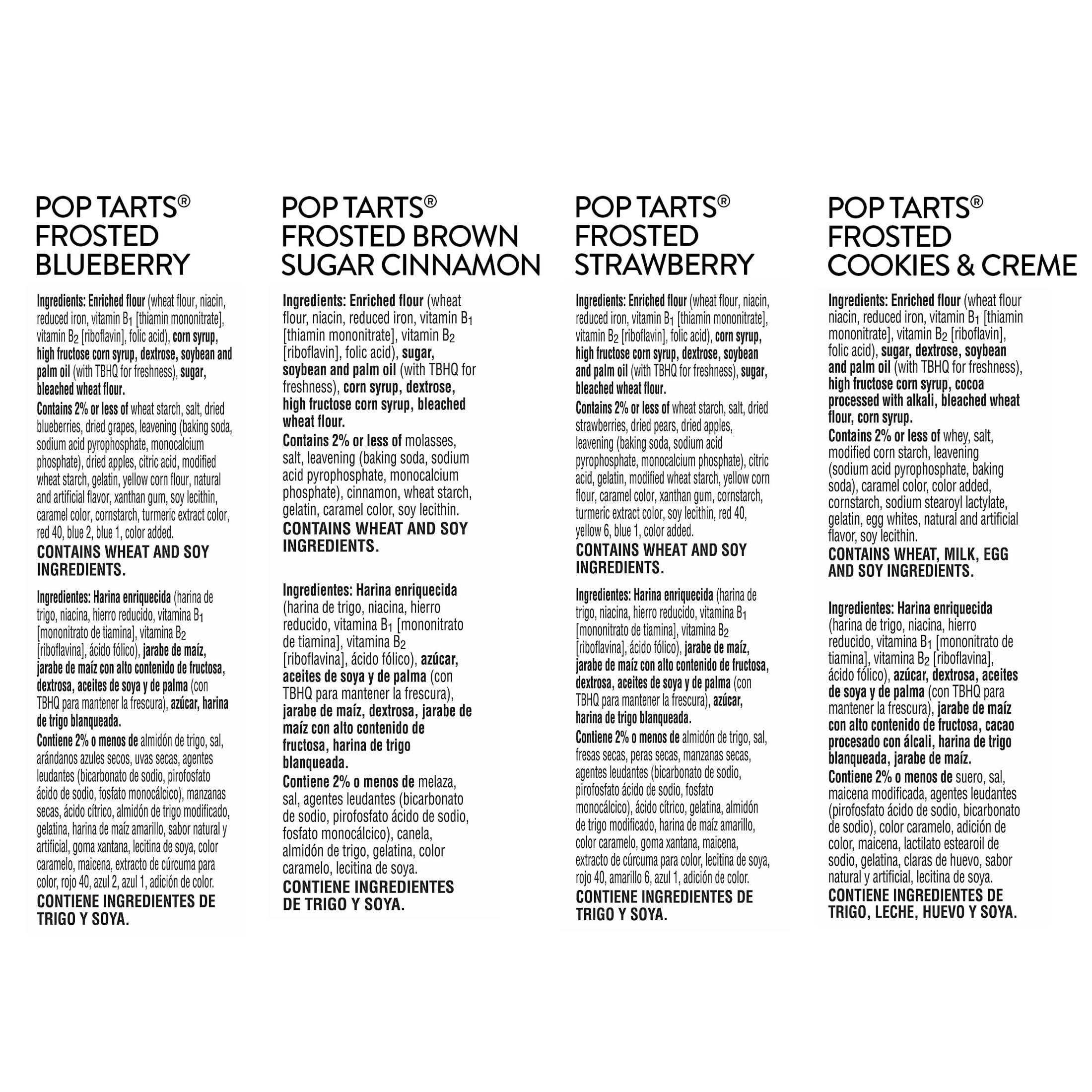 Pop-Tarts Toaster Pastries, Breakfast Foods, Kids Snacks, Variety Pack (5 Boxes, 60 Pop-Tarts) - Image 3