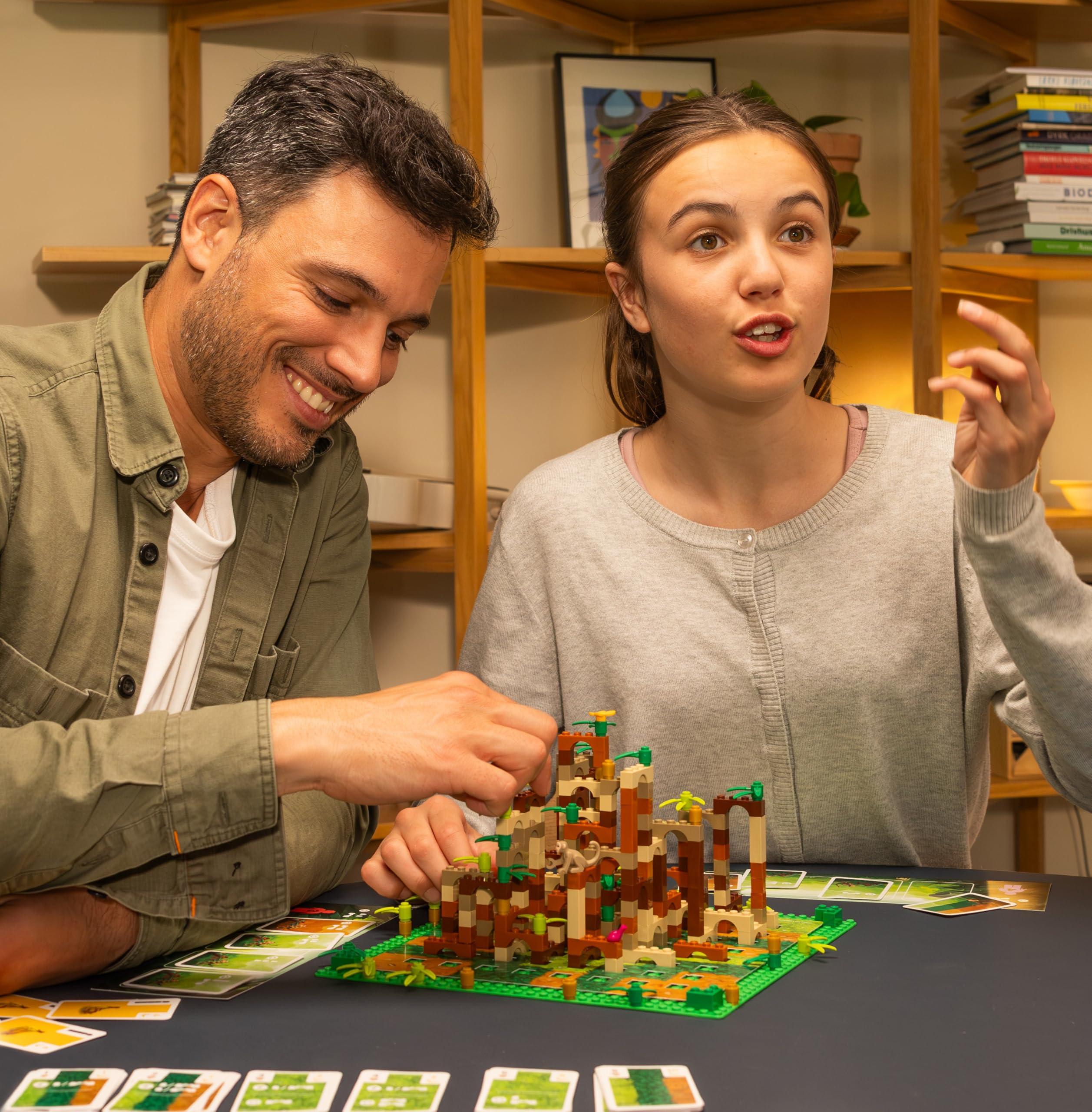 Monkey Palace: A Lego Board Game - Build Your Way to Victory Brick by Brick! Fun Family Brick-Building Game for Kids & Adults, Ages 10+, 2-4 Players, 45 Minute Playtime, Made by Bezzerwizzer - Image 7