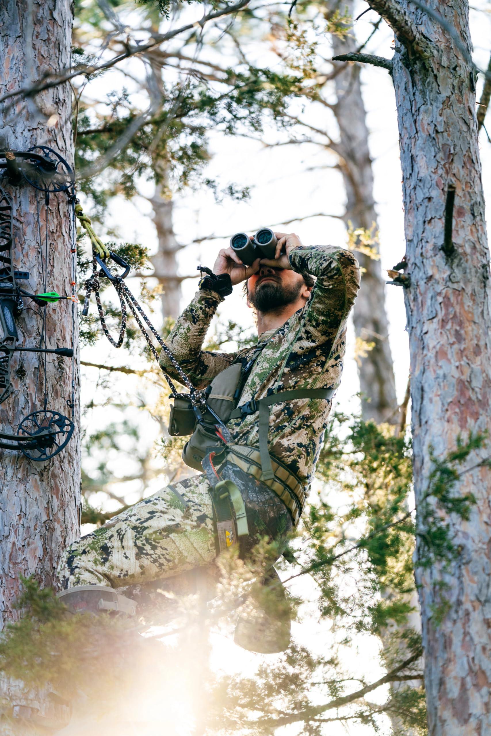 Bushnell R3 Binoculars with Vault Lite Bino Chest Harness, HD Optical System, Fully Multi-Coated Lenses, EXO Barrier, IPX7 Waterproof - Binoculars for Bird Watching and Wildlife Observation - Image 9