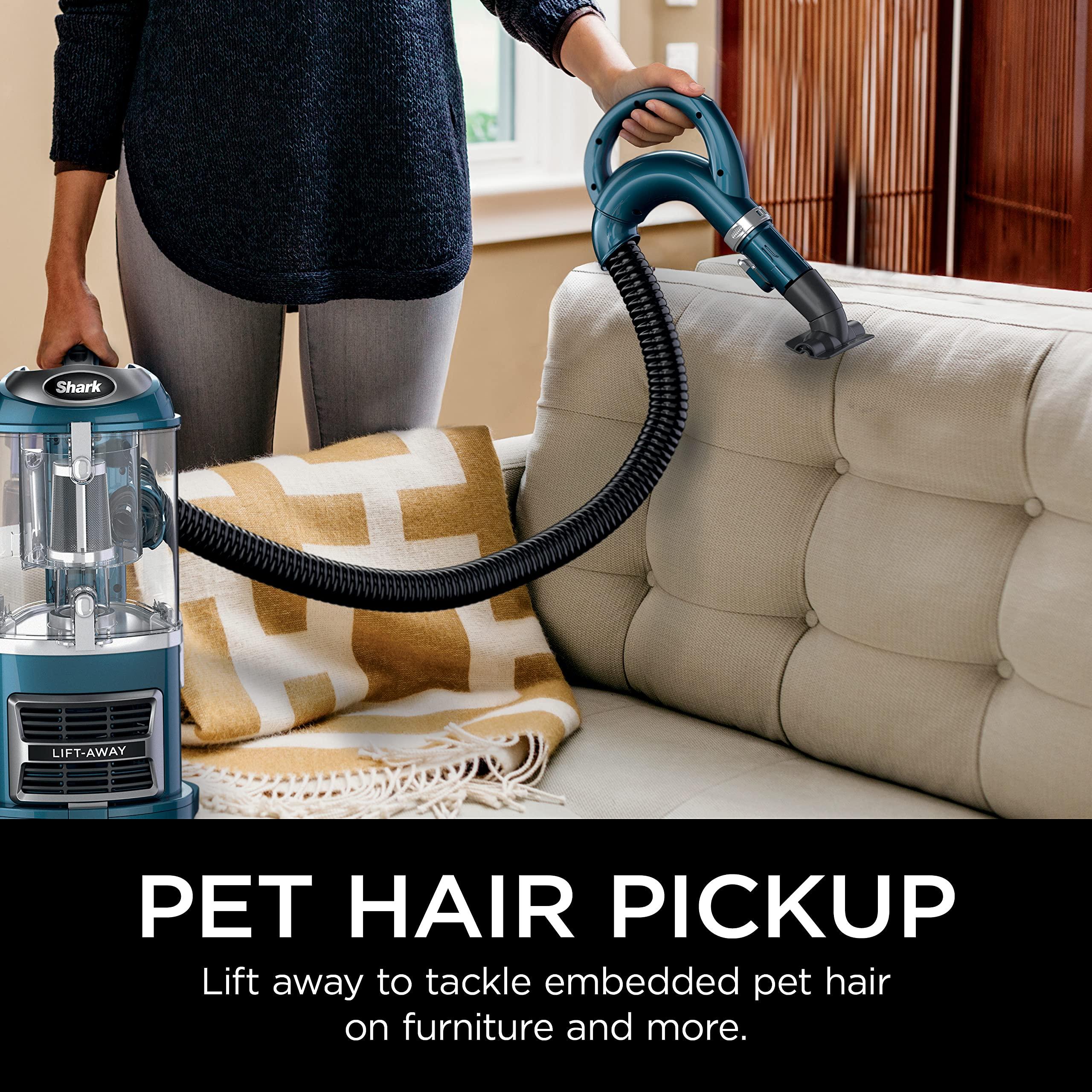 Shark Upright Vacuum, Navigator Lift-Away with Self-Cleaning Brushroll, HEPA Filter, Swivel Steering, Upholstery Tool & Pet Crevice Tool, Perfect for Pets & Multi-Surface, Teal, ZU503AMZ - Image 4