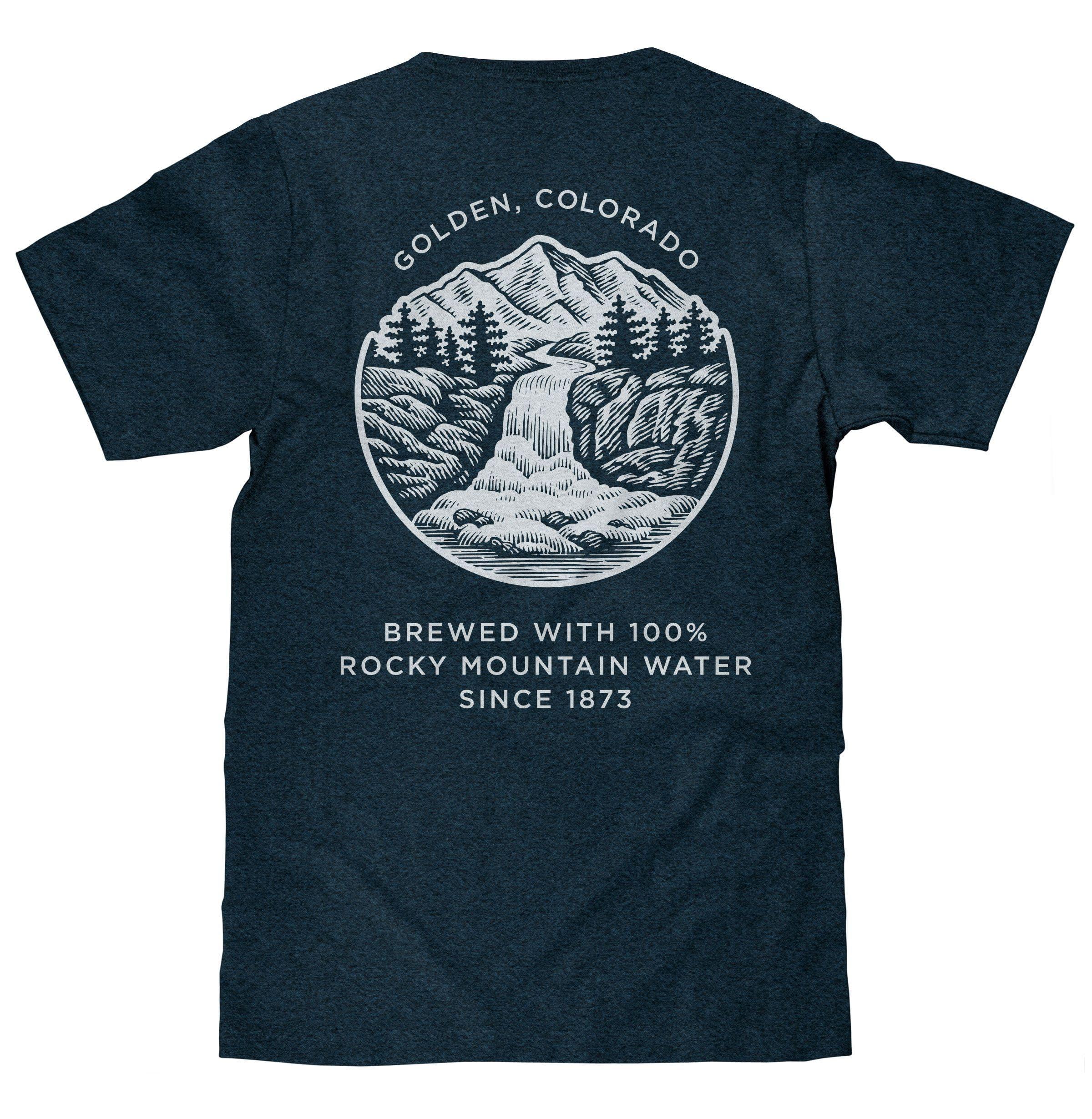 Tee Luv Men's Coors Banquet Shirt - Golden Colorado Front and Back Beer Shirt - Image 3