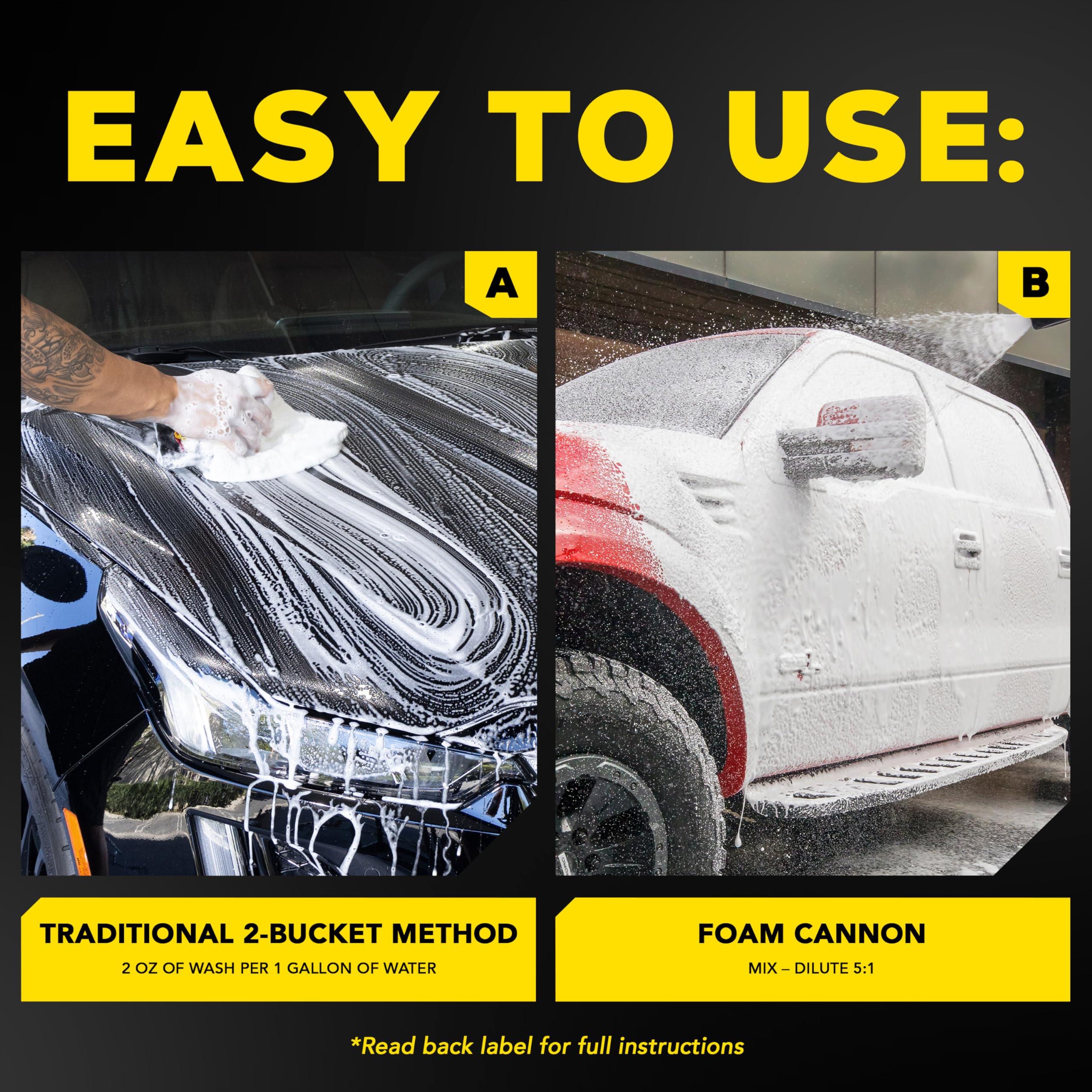 Meguiar's Gold Class Car Wash - Get Professional Results in a Foam Cannon or as a Bucket Wash - Get a Clean and Glossy Finish That's Safe for All Paint Types - 64 Oz - Image 6