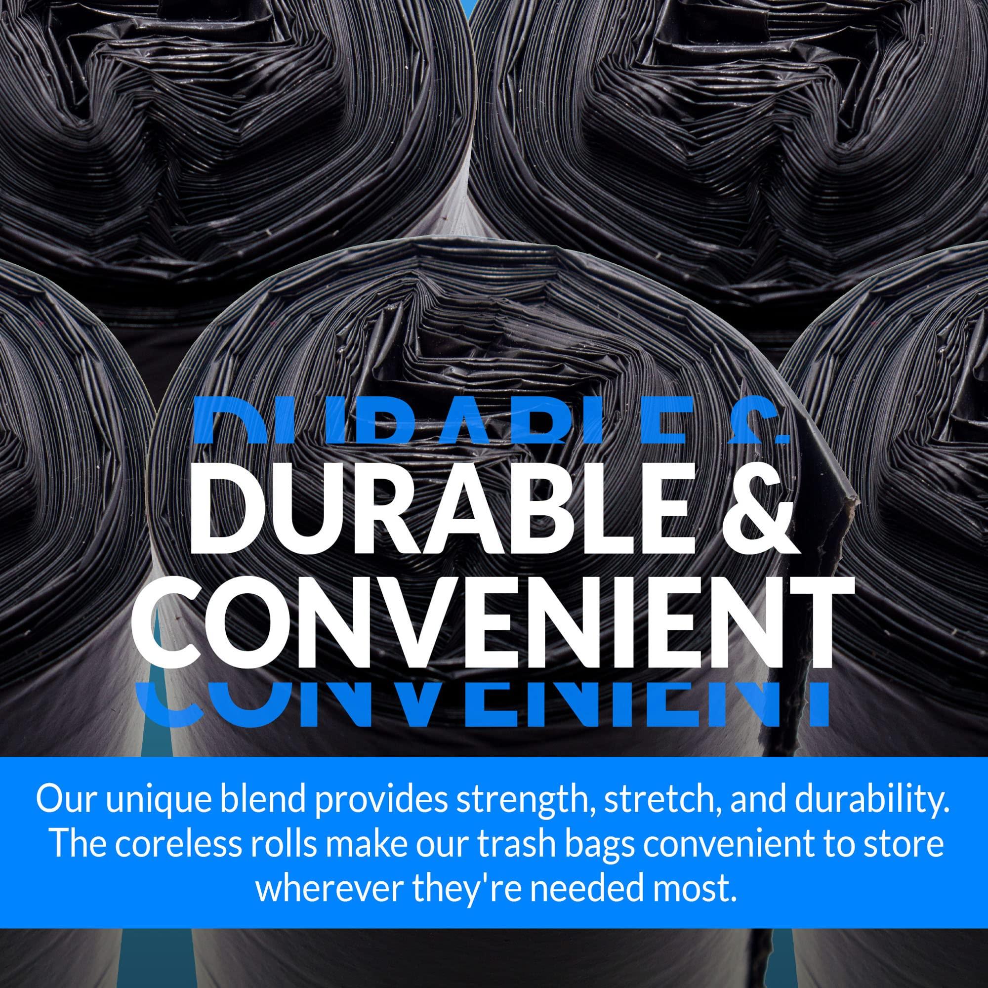 Reli. 16-25 Gallon Trash Bags | 500 Bags | Black | Home, Kitchen | Strong | Garbage - Image 3
