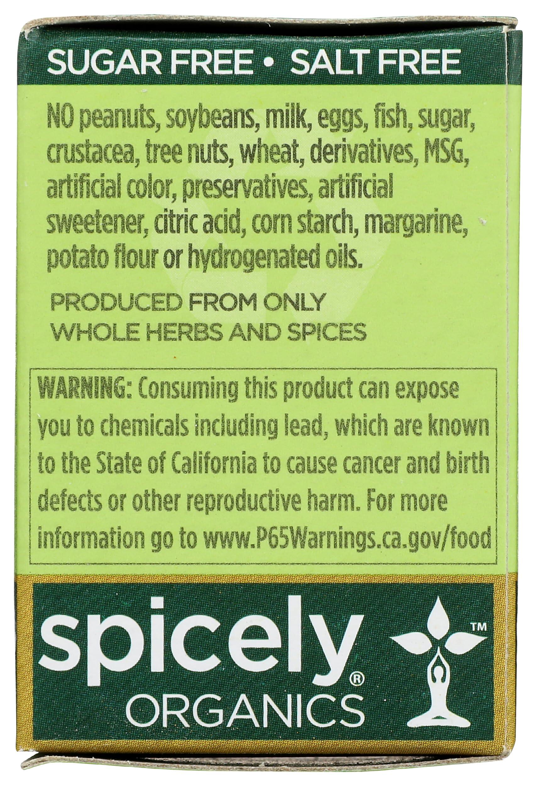 Spicely Organic Cumin Seeds Whole 0.50 Ounce ecoBox Certified Gluten Free - Image 2