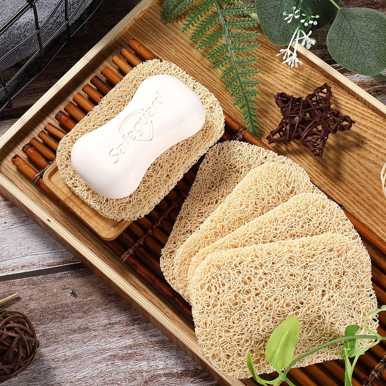 Soap Savers Pads Draining Lift Pad Bar Dish Soap Saver Holder Accessories Draining Mat for Shower Kitchen Bathroom Travel Hotel Cleaning(Beige,50 Pcs) - Image 7