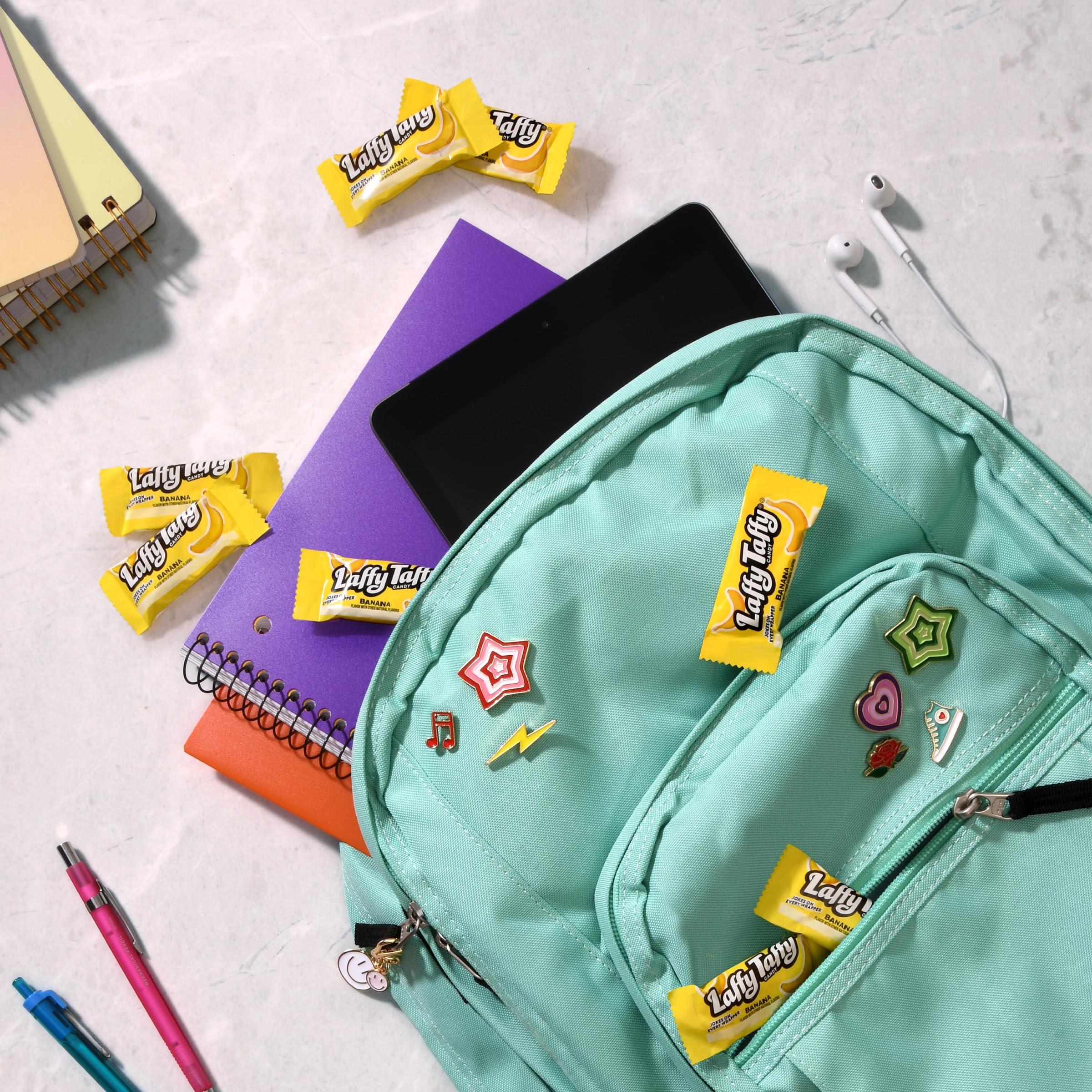 Laffy Taffy Mini Bar Bag, Banana, Chewy Taffy Candy, 3.5 oz - Image 5