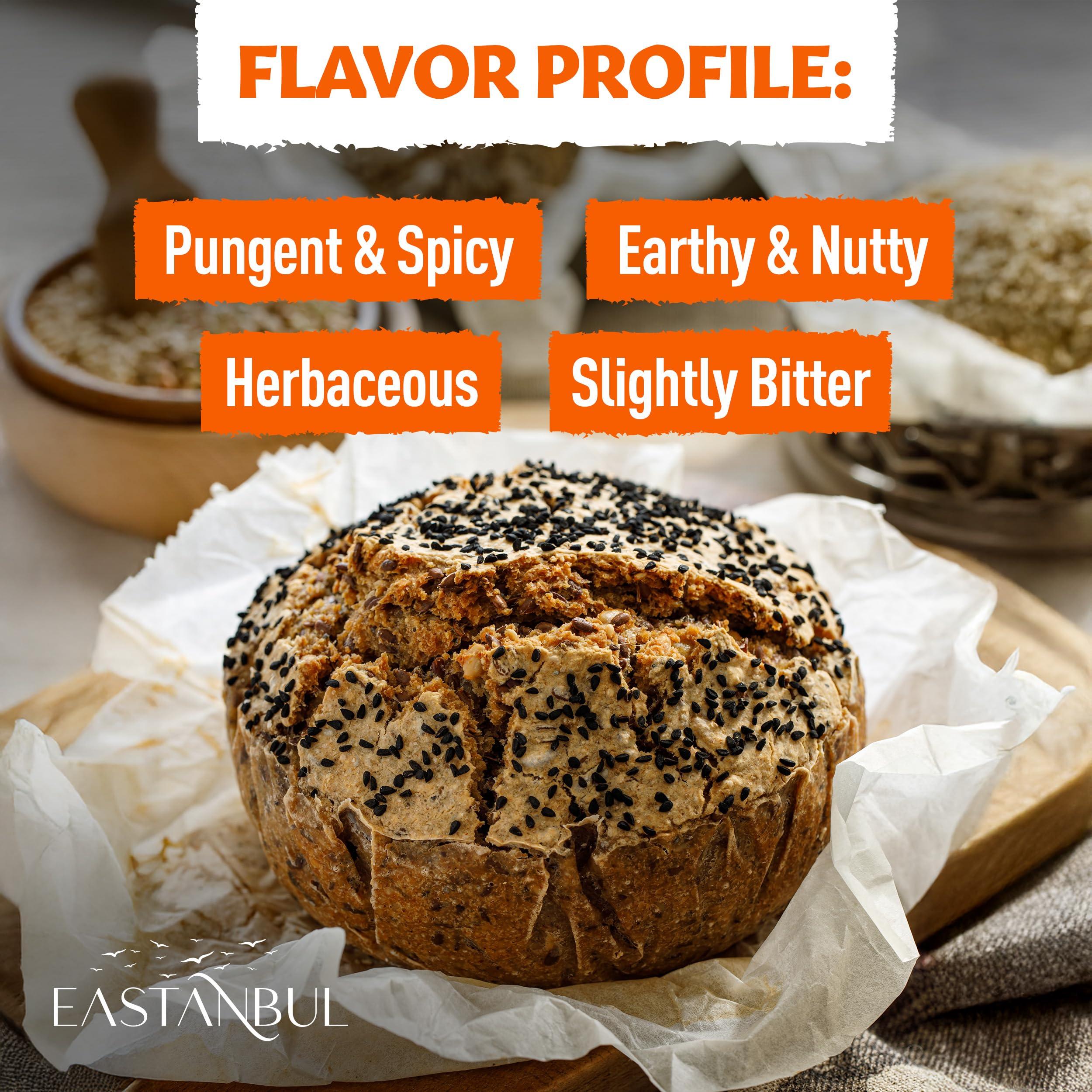 Eastanbul Nigella Seeds, Black Cumin Seed, Whole Black Cumin, Flavorful, Natural AKA Nigella Sativa & Kalonji, Perfect for Cooking and Baking, No Salt, No Preservatives, No Additives, 6.4oz - Image 4