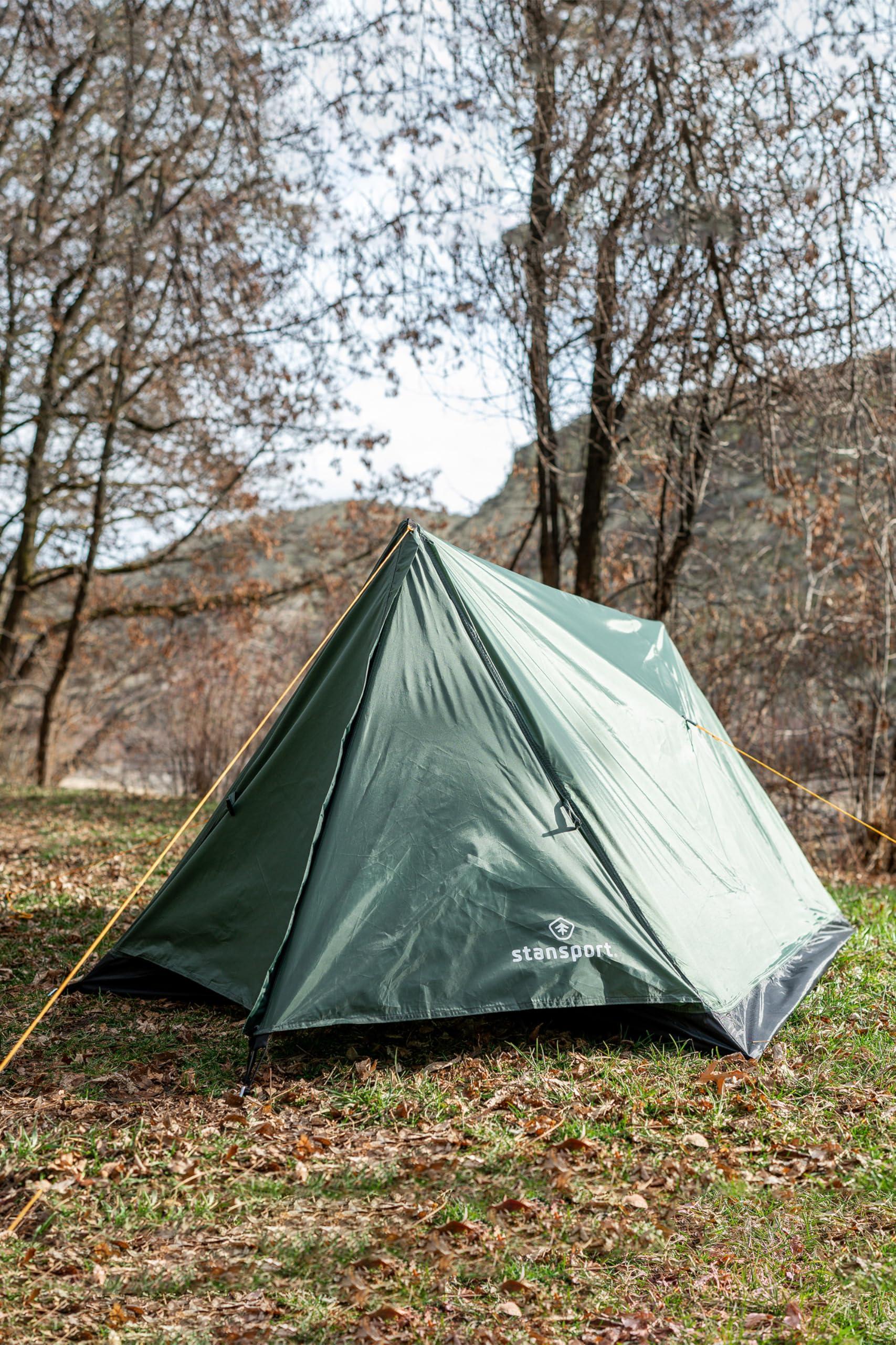 Stansport Eagle Backpacking Tent - Forest Green - Image 6