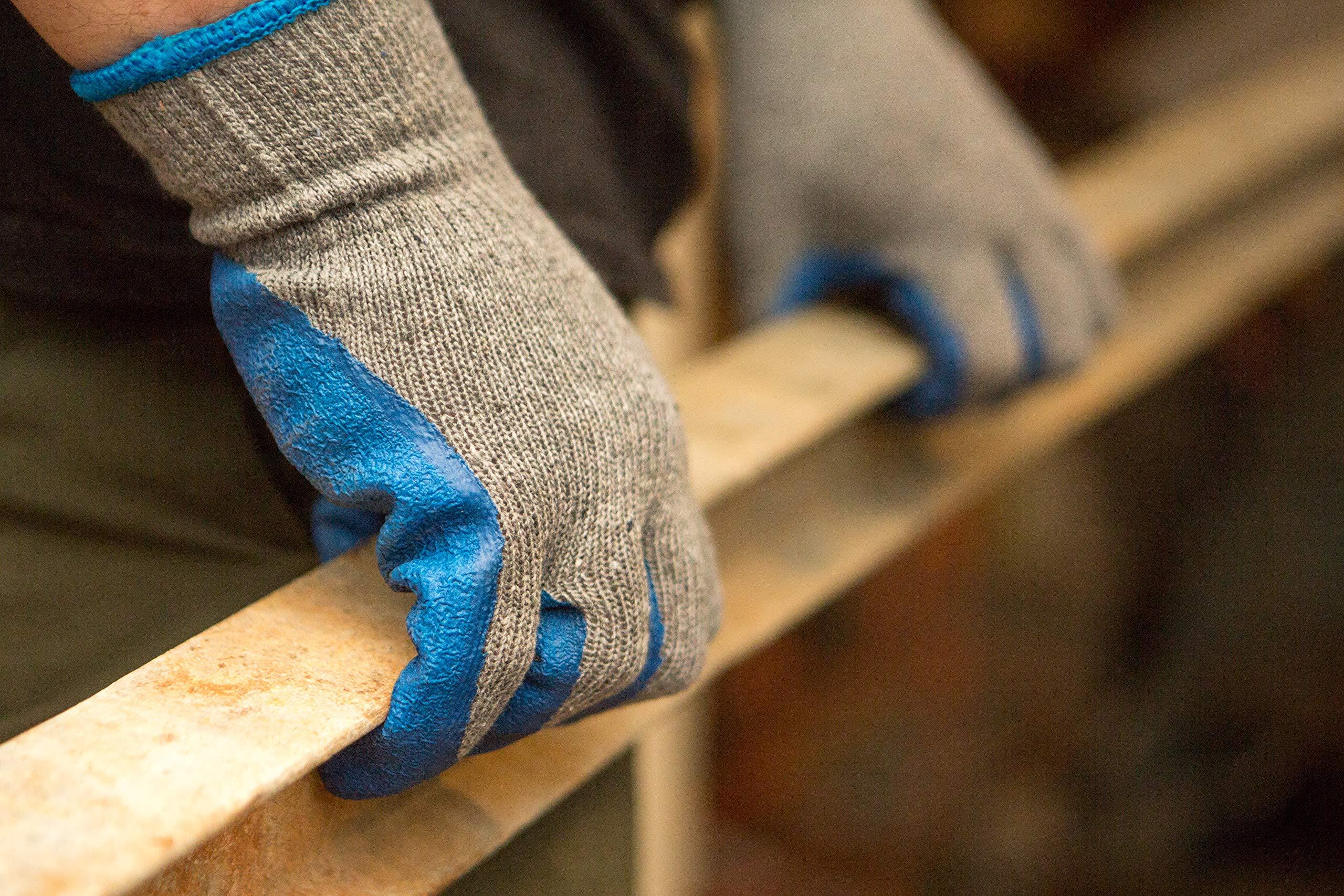 G & F Products Rubber Latex Double Coated Work Gloves - Image 4