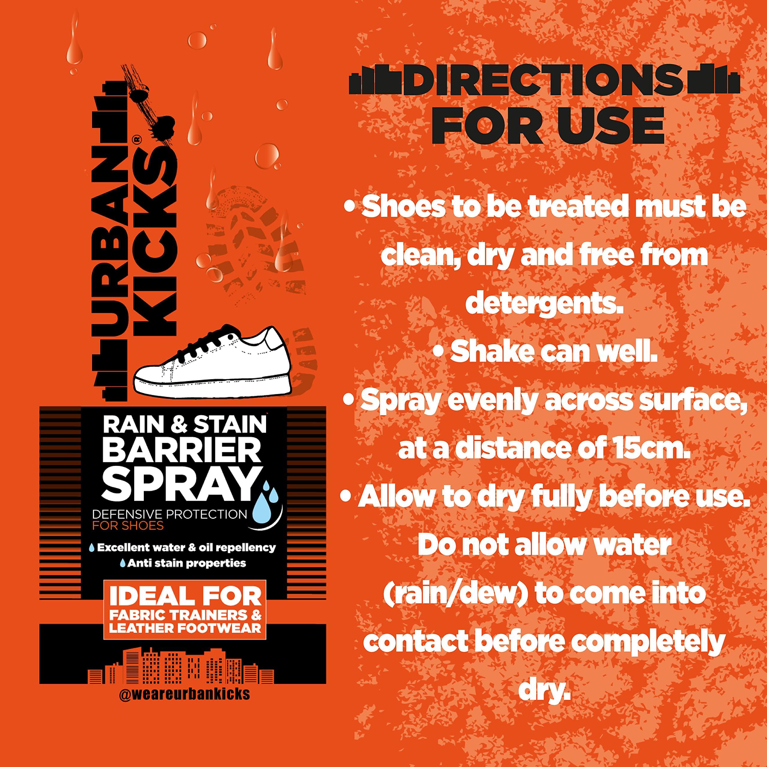 Urban Kicks Rain & Stain Barrier Spray 200 ml - Image 2