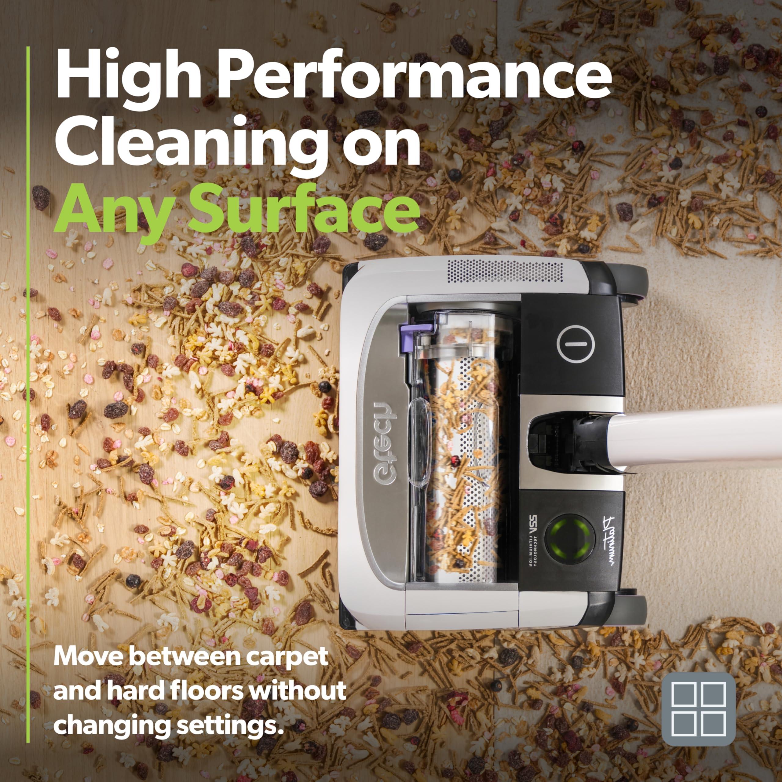 Gtech AirRAM Platinum Cordless Vacuum Cleaner - Includes Anti-Hair Wrap Brush Bar - Perfect for Carpet and Hardwood Floors - Rechargeable 22v Li-ion Battery - Lightweight (7 lbs.) - Image 6