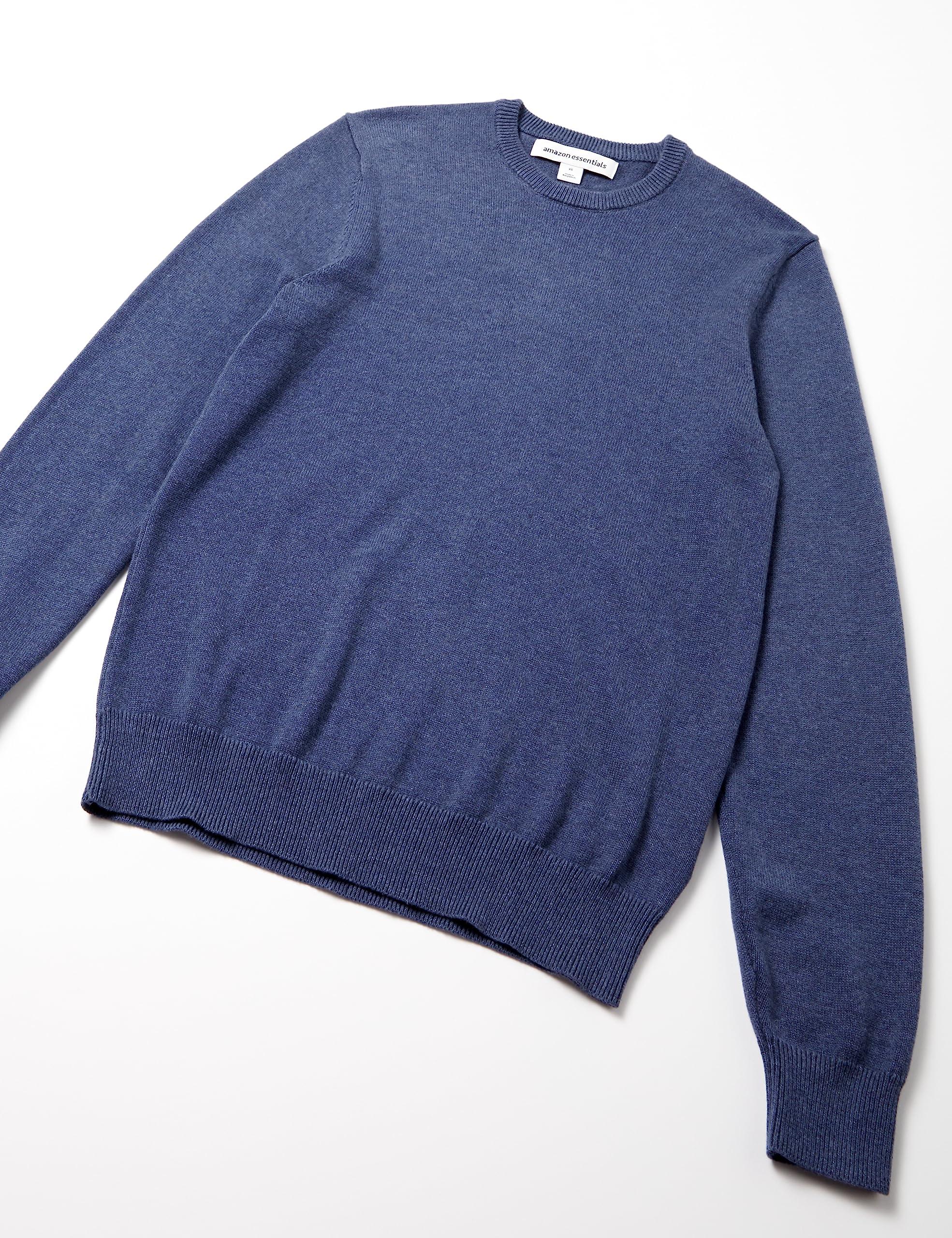 Amazon Essentials Men's Long-Sleeve Crewneck Sweater, 100% Cotton, Big & Tall Options Available - Image 6