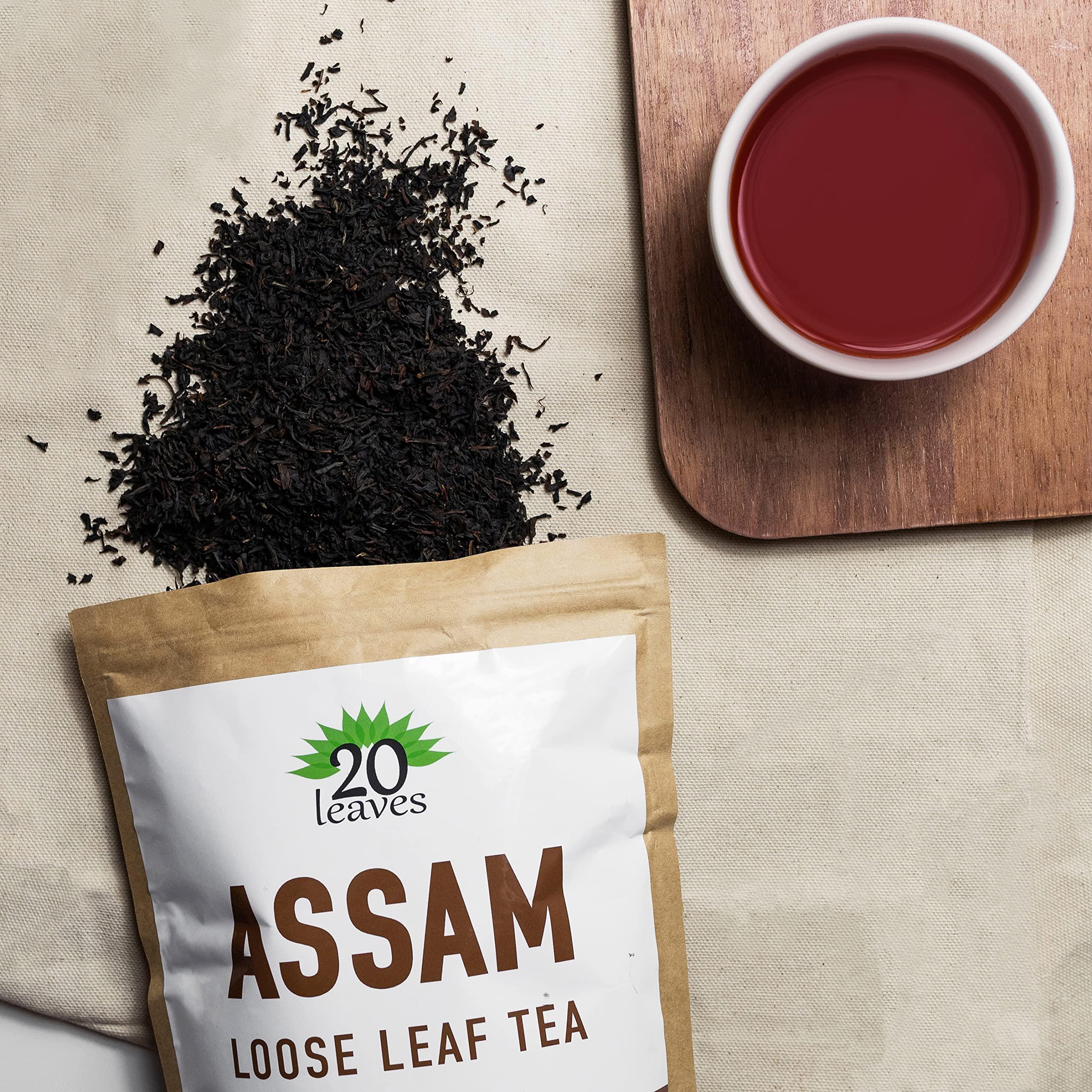 Assam Loose Leaf Black Tea - 100% Certified Organic - 1lb Pouch - 16oz Resealable Bag - 1 Pack - Image 8
