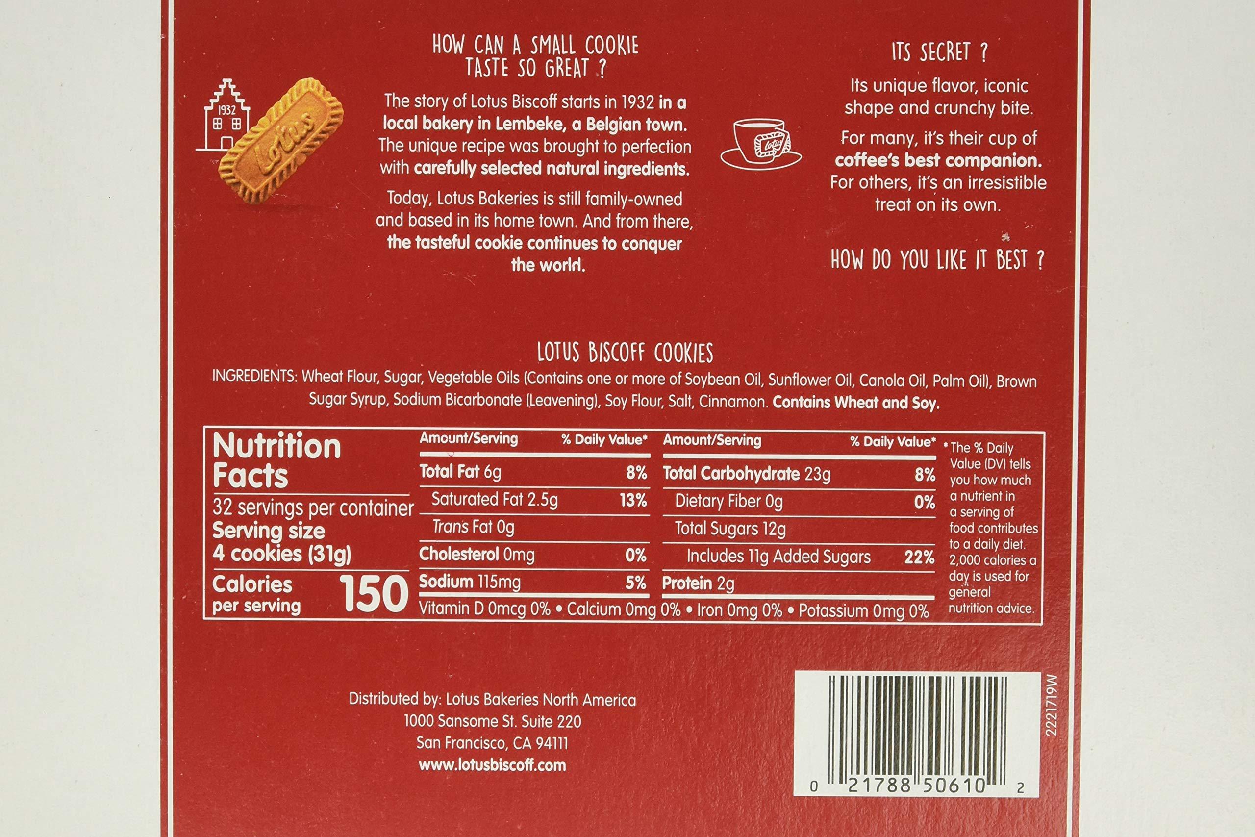 Lotus Biscoff Four Family Packs in One Box, 35.2 Ounce - Image 2