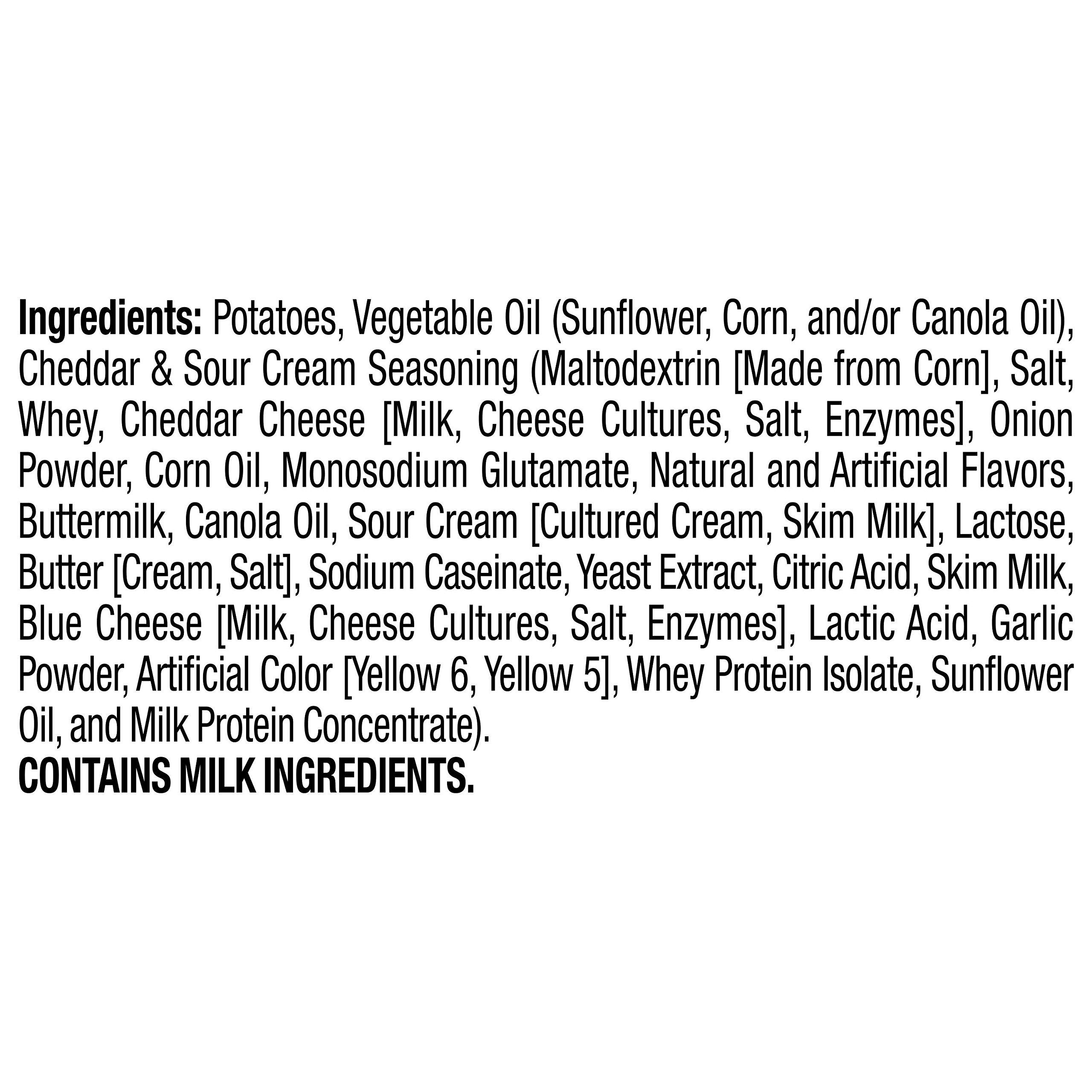Ruffles Potato Chips, Cheddar Sour Cream, 1oz (40 Count) - Image 3