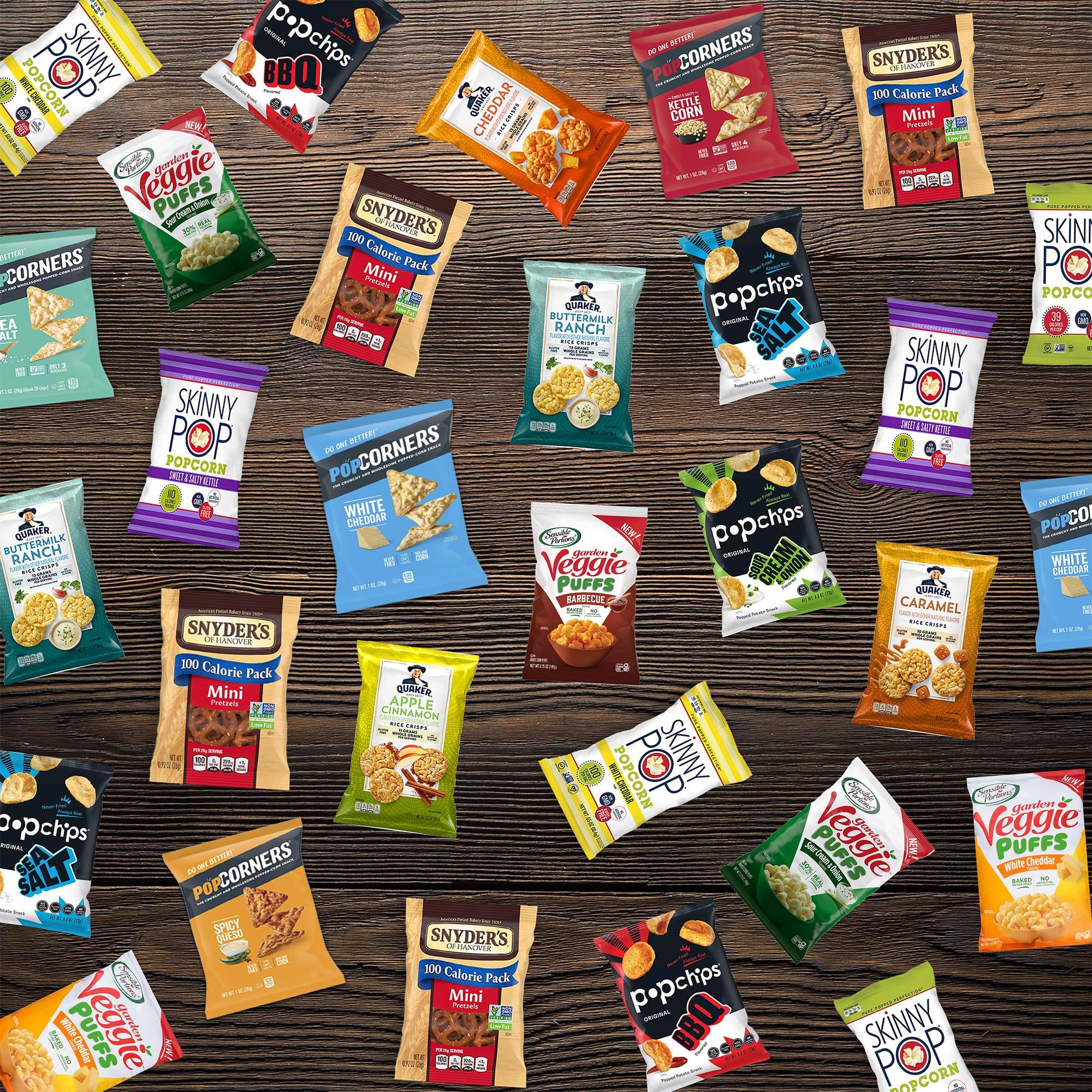 Healthy Snacks Variety Pack (30 Items) Bulk Assortment of Healthy Chips, Popcorn & Crisps - Image 5