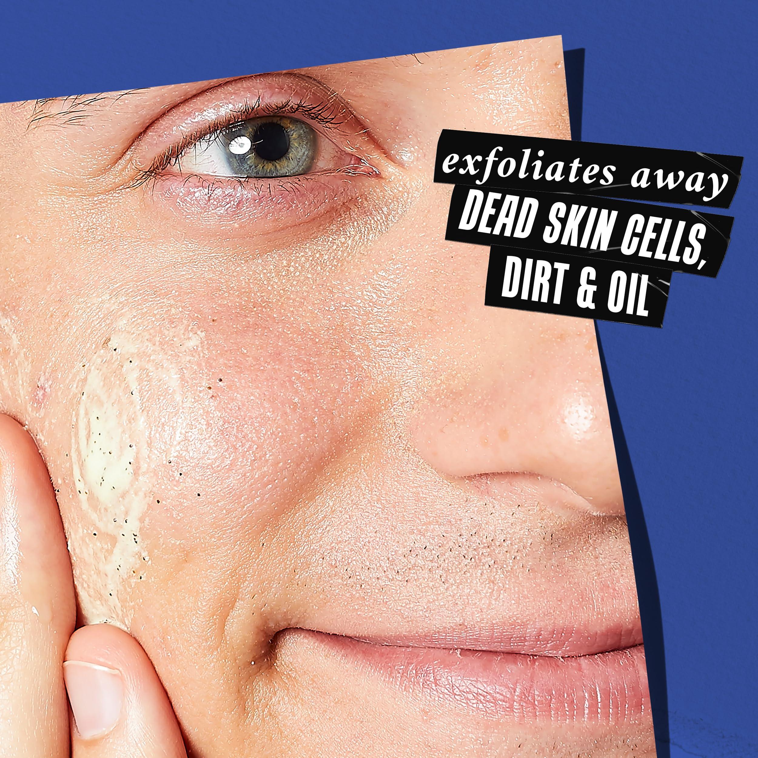 Kiehl's Facial Fuel Exfoliating Face Scrub, Facial Cleanser for Men, Smooths Skin & Removes Dead Skin, Dirt & Oil, Helps Soften Tough Facial Hair, with Caffeine, Menthol, Vitamin E & Citrus Extracts - Image 3