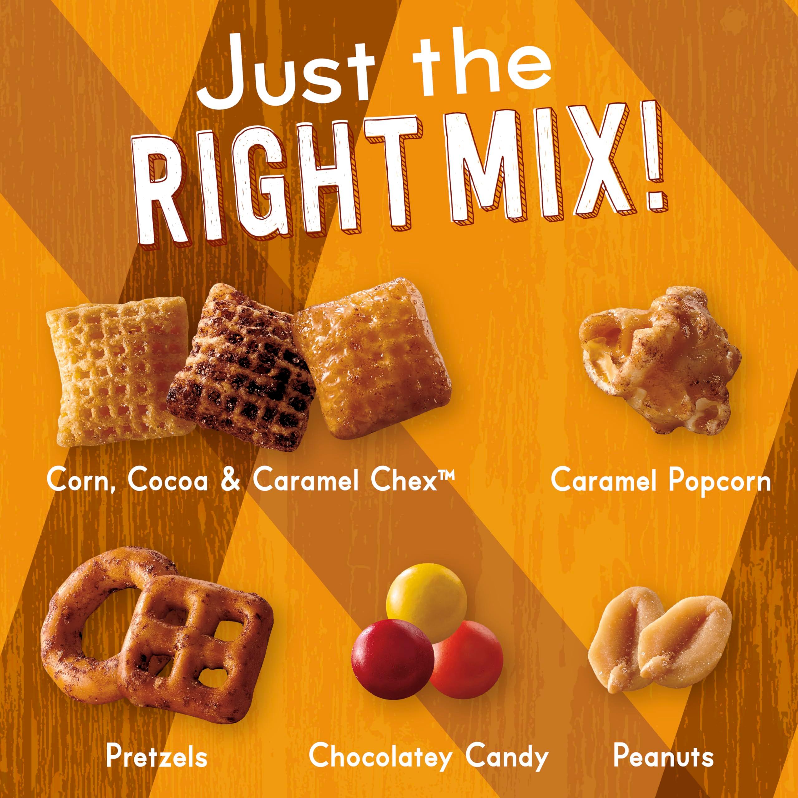 Chex Mix Turtle Indulgent Snack Mix, Snacks, Family Size, 13.5 oz Bag - Image 4