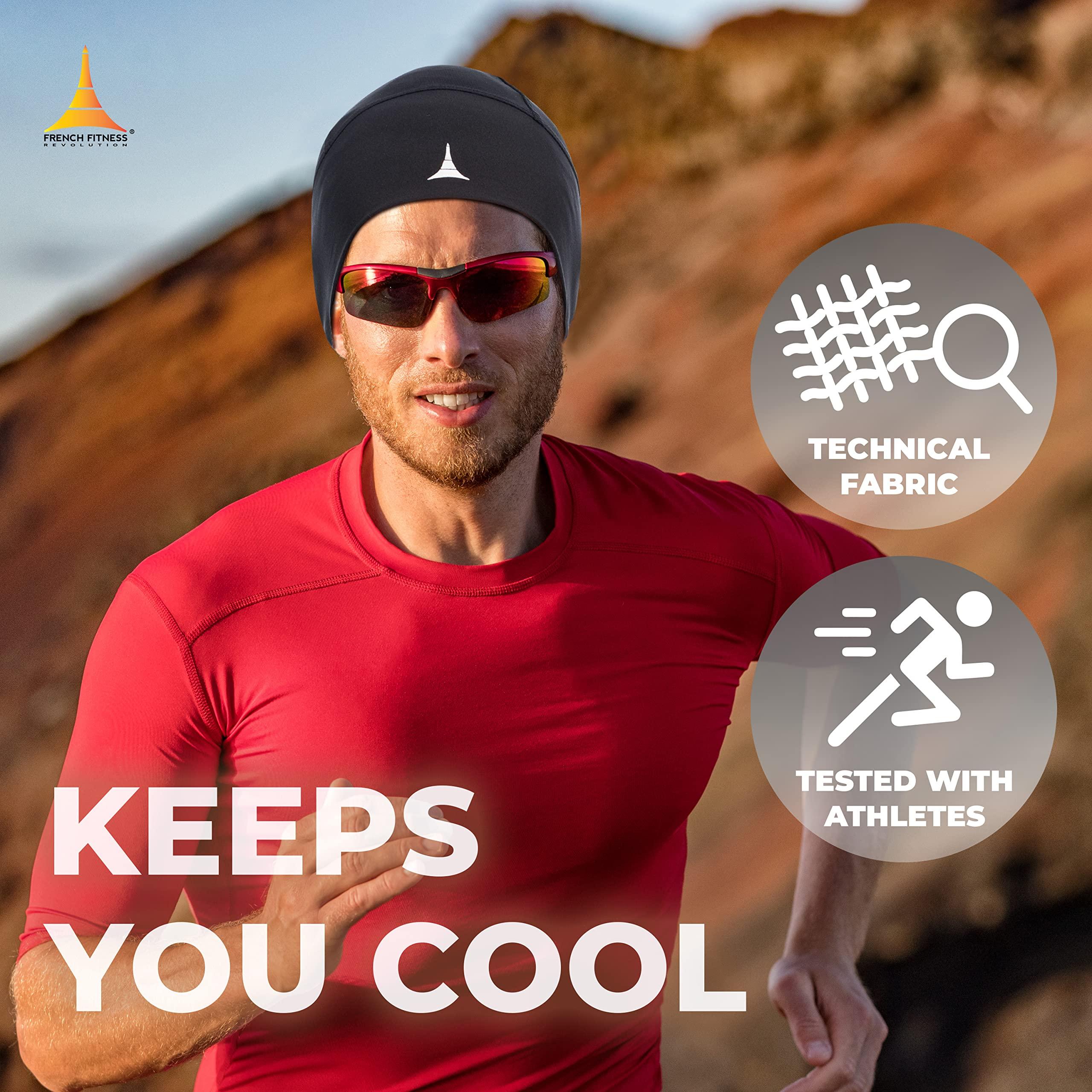 Helmet Liner Sweat Wicking Skull Cap Beanie. Ultimate Performance Moisture Wicking. Fits Under Helmets - Image 4