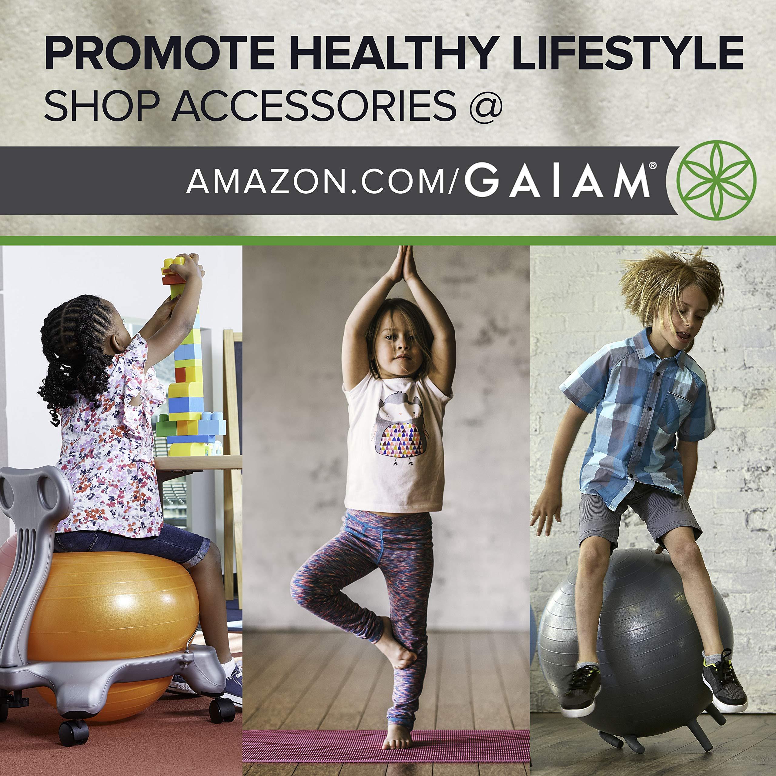 Gaiam Kids Yoga Mat Exercise Mat, Yoga for Kids with Fun Prints - Playtime for Babies, Active & Calm Toddlers and Young Children (60" L x 24" W x 3mm Thick) - Image 5