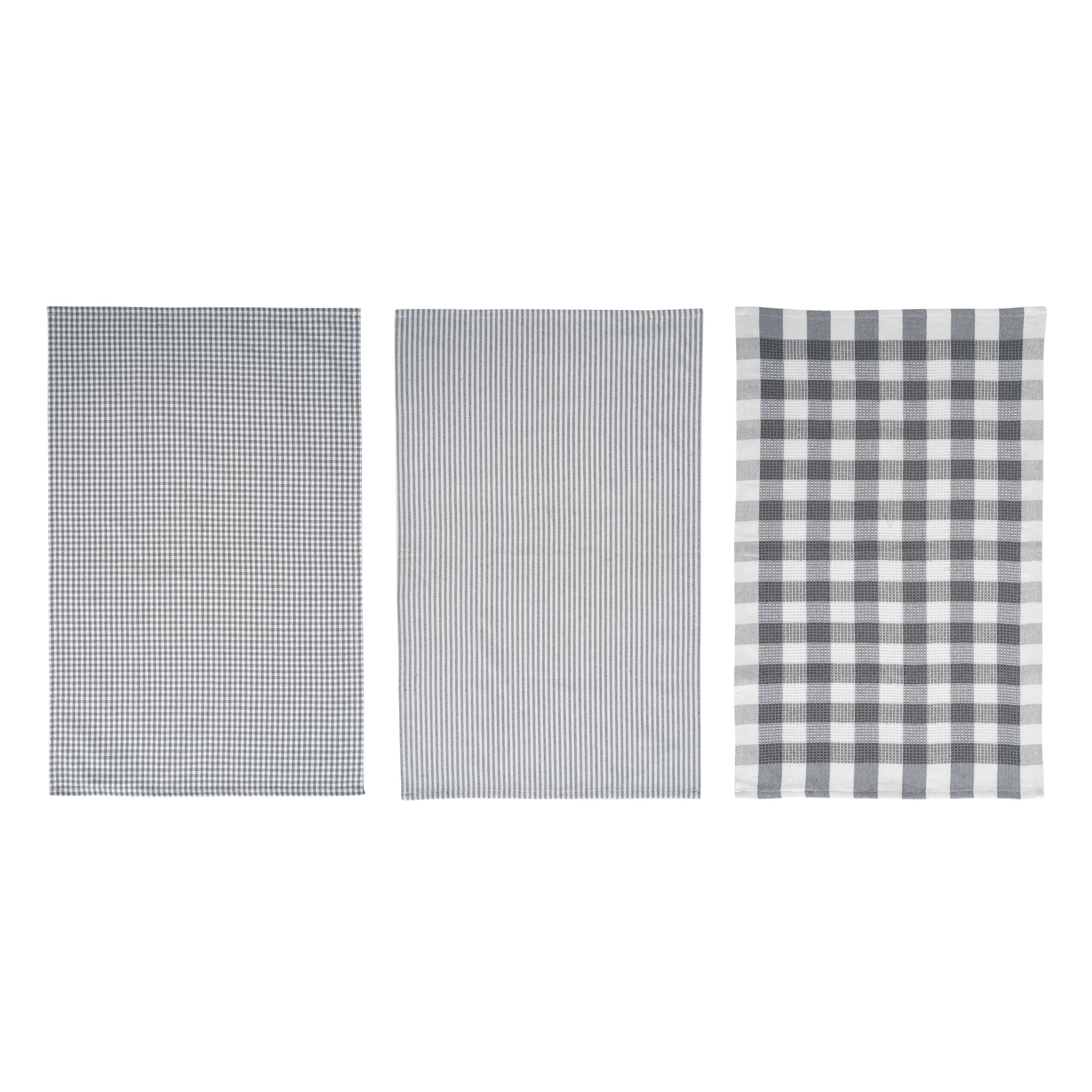 LANE LINEN Kitchen Towels and Dishcloths Sets - 20 Pc Kitchen Essentials for New Home, Heat Resistant Oven Mitts & Pot Holder, Absorbent Flour Sack Dish Towels- Grey - Image 4