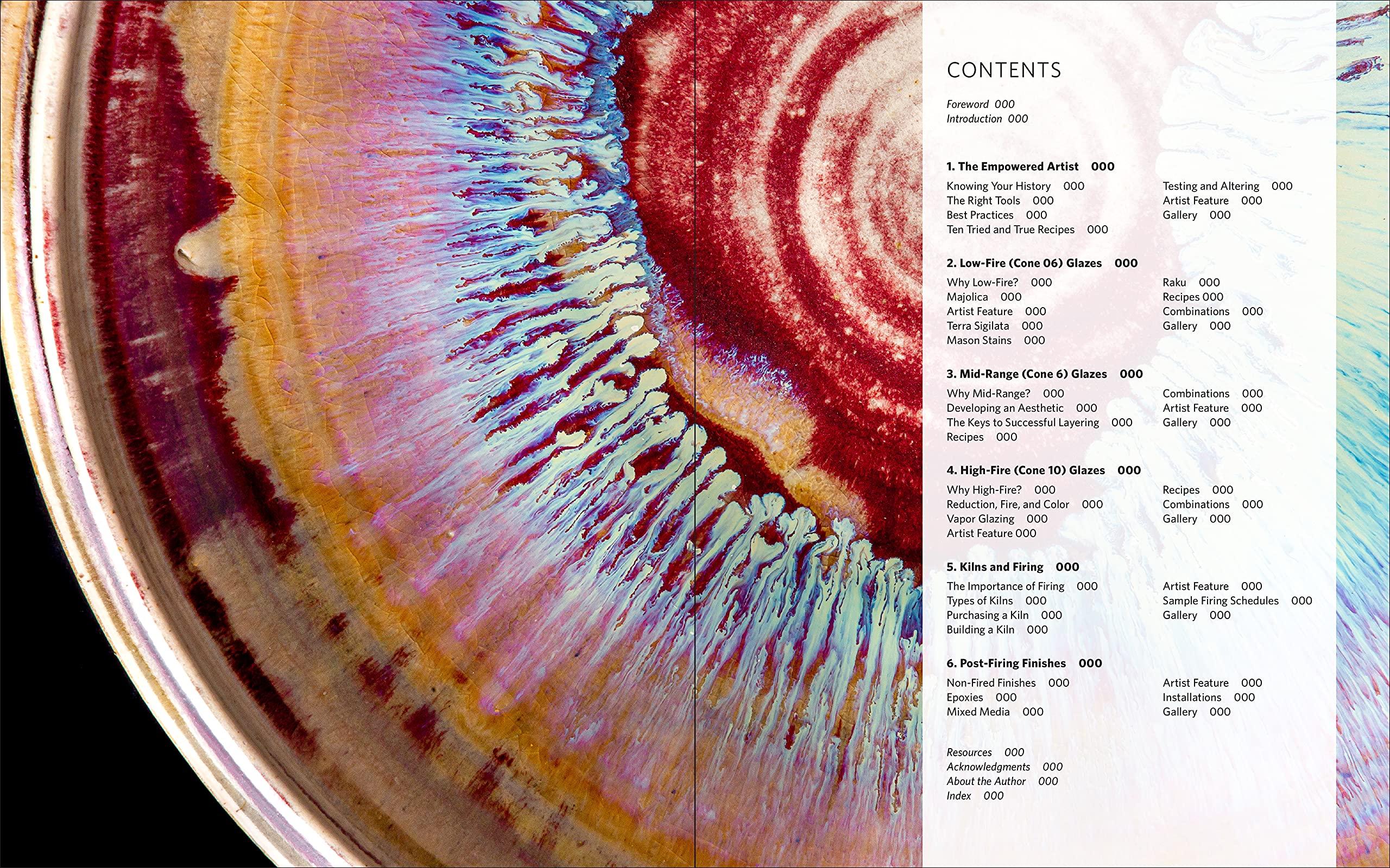 Amazing Glaze Recipes and Combinations: 200+ Surefire Finishes for Low-Fire, Mid-Range, and High-Fire Pottery (Mastering Ceramics) - Image 2