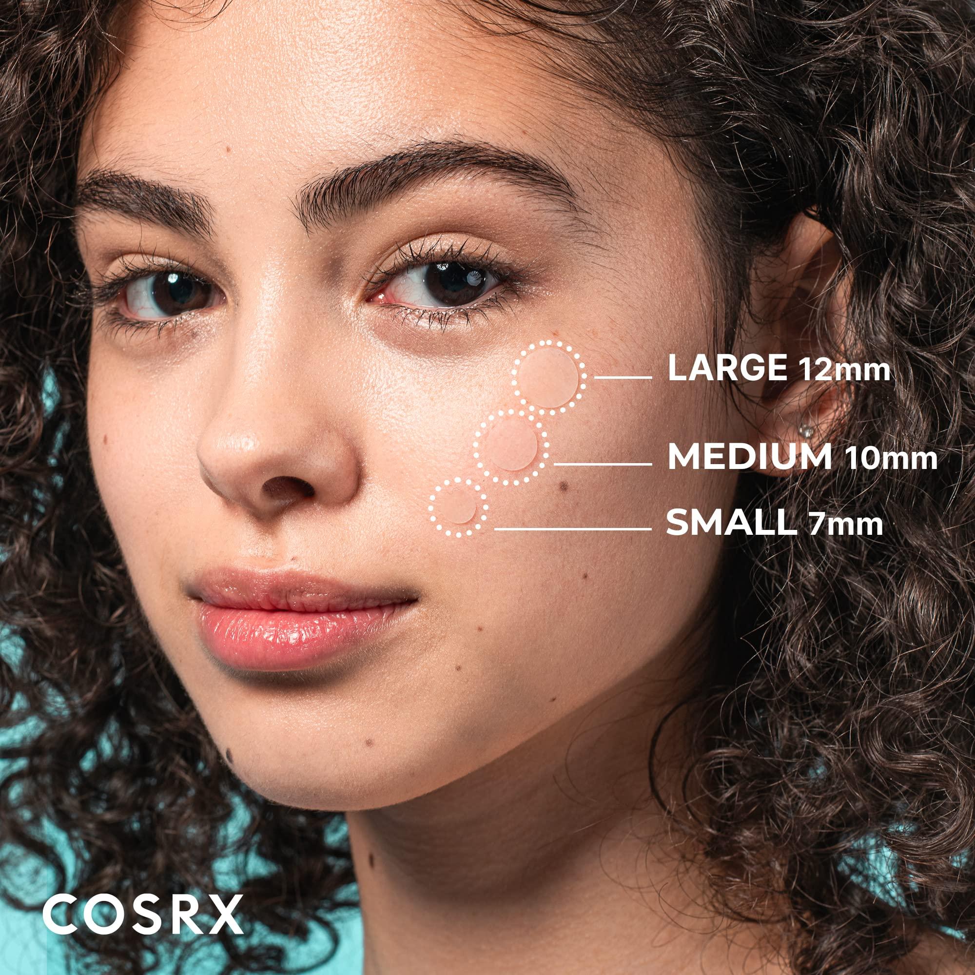 COSRX Acne Pimple Patch Absorbing Hydrocolloid Original 3 Size Patches for Blemishes and Zits Cover, Spot Stickers for Face and Body, Not Tested on Animals - Image 4