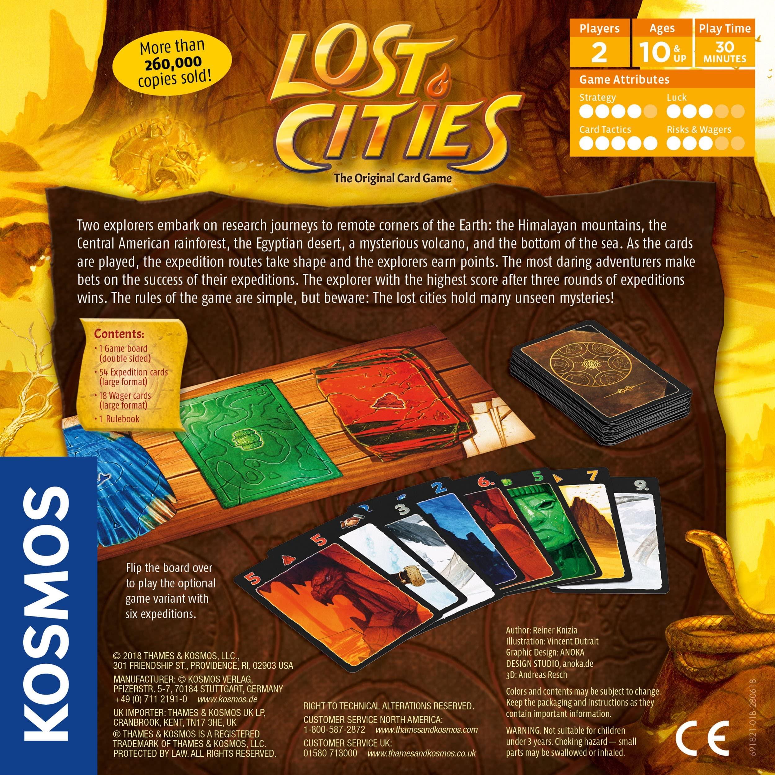 Lost Cities Card Game - Image 2