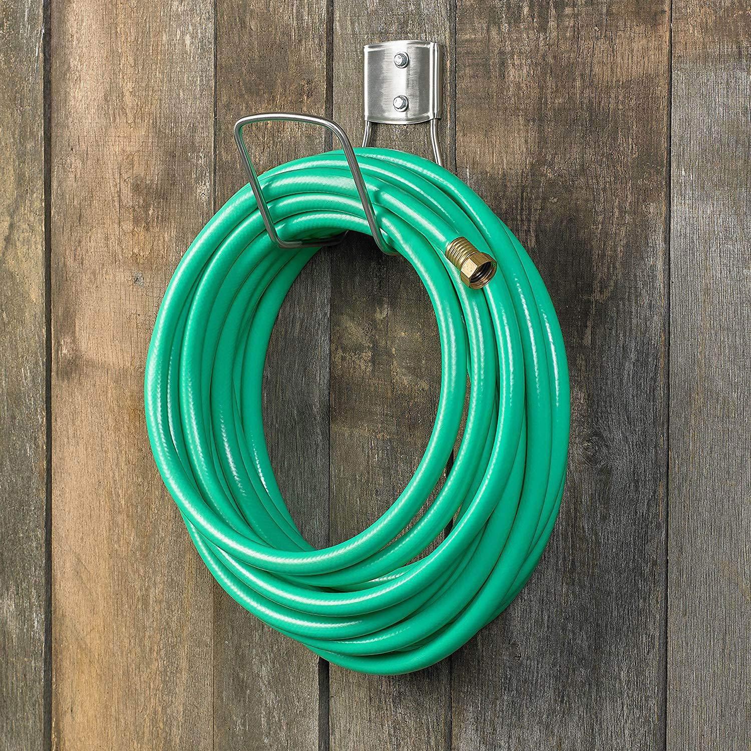 Liberty Garden 681 Hose Hanger, Holds 125-Feet of 5/8-Inch Hose - Stainless Steel - Image 7