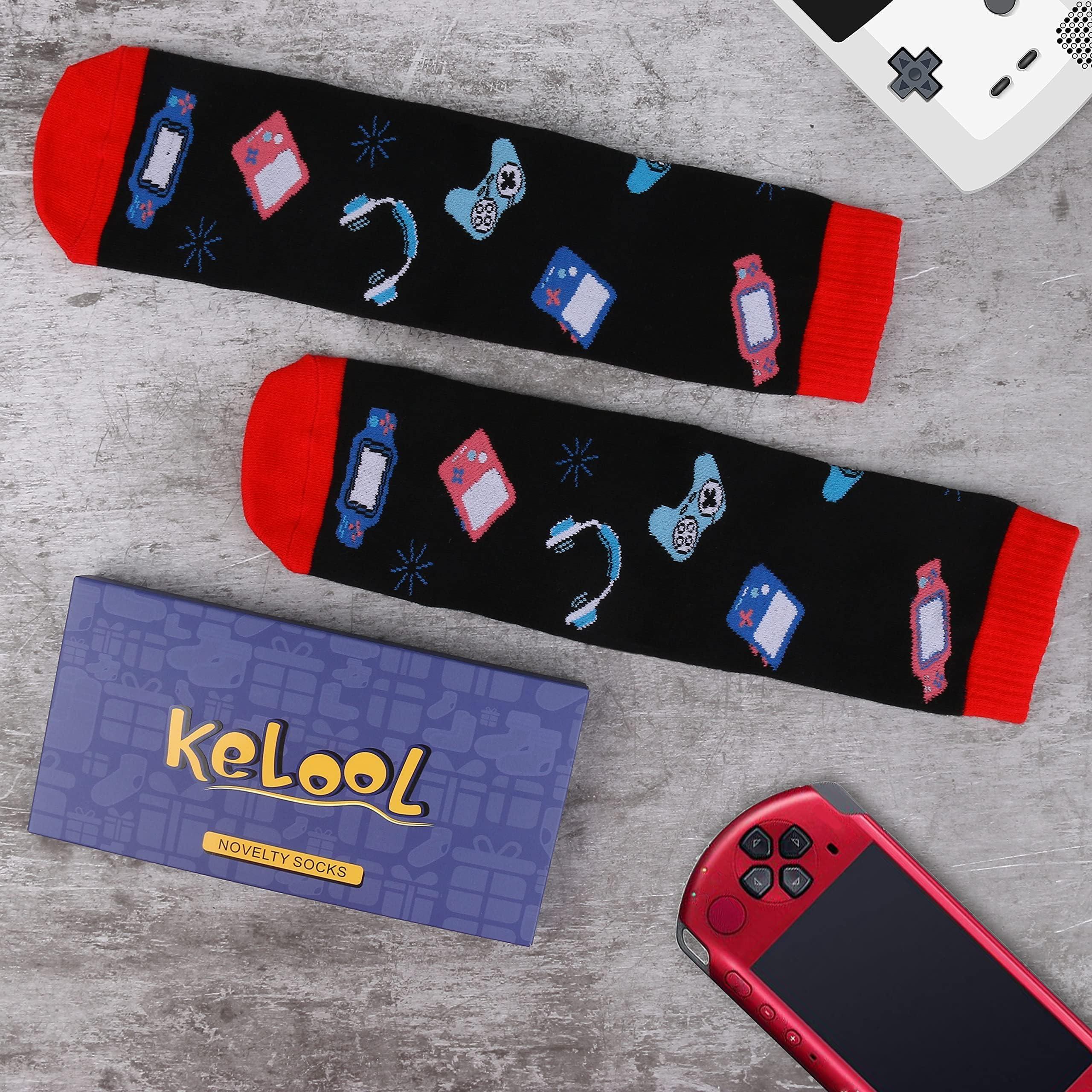 Kelool Do Not Disturb I'm Gaming Socks,Fathers Day Dad Gifts from Daughter Wife Son,Funny Gifts for Men,TeenBoys,Grandpa - Image 4