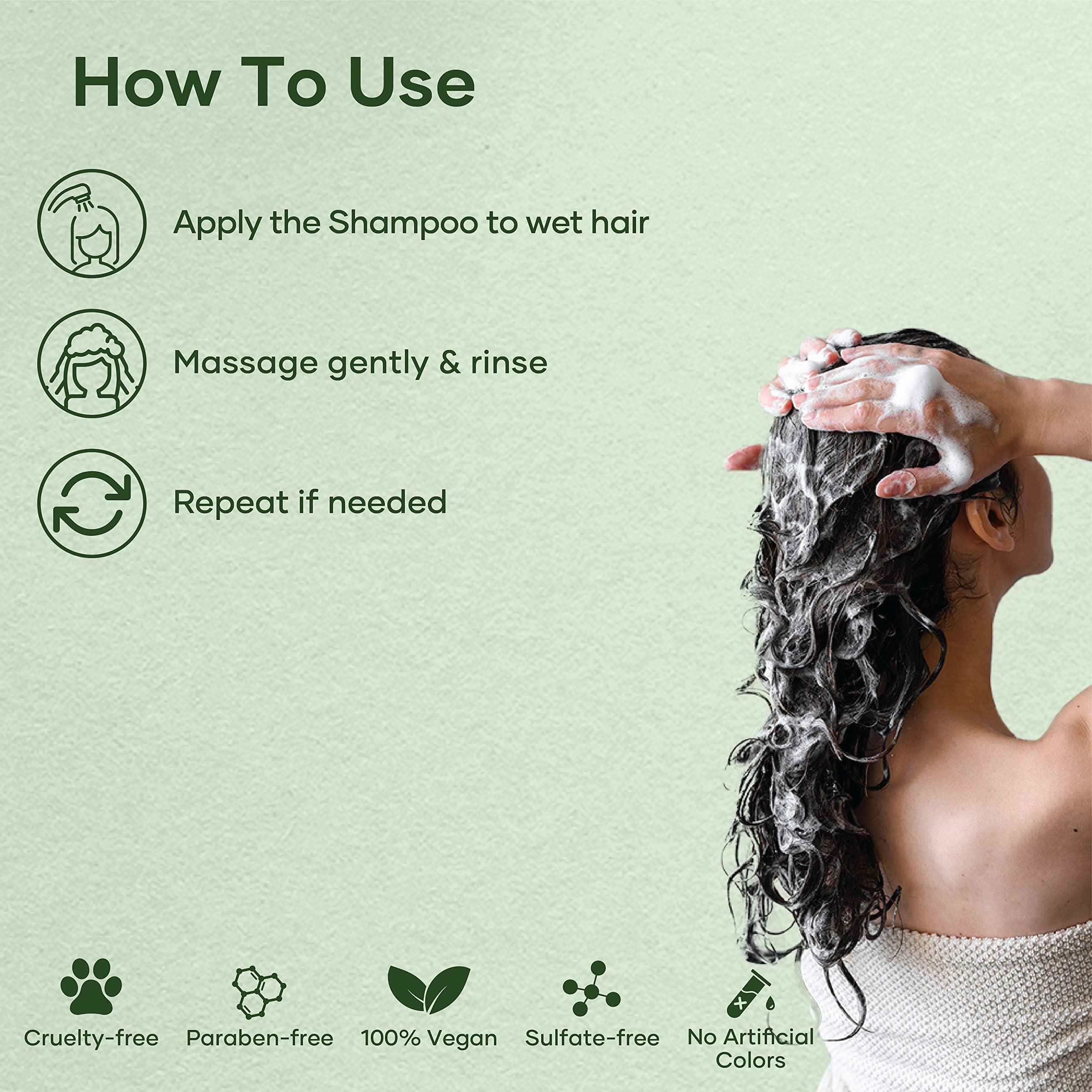 Botanic Hearth Tea Tree Shampoo, Vitamin C, Peppermint, Lavender and Rosemary Oil, Fights Dandruff and Dry Scalp, 16 fl oz - Image 6