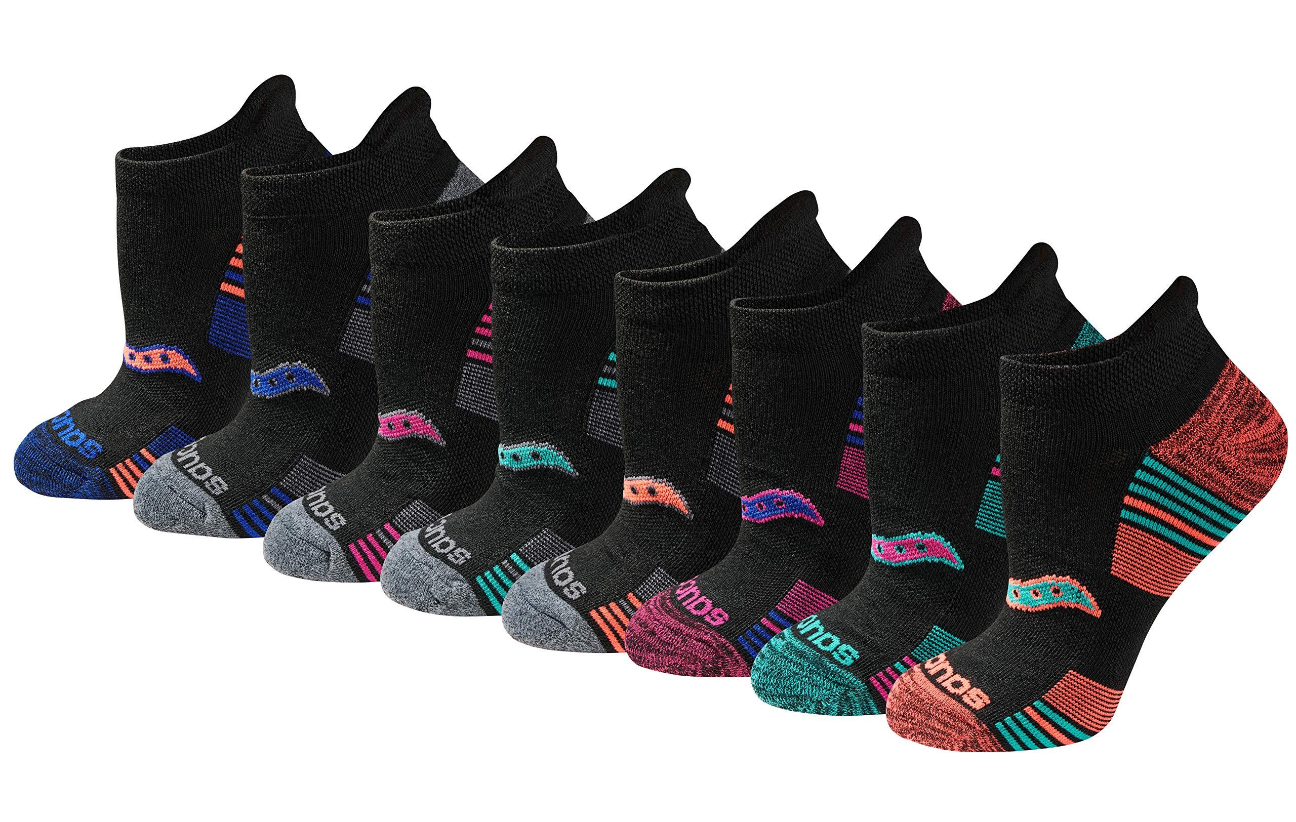 Saucony Women's Rundry Performance Heel Tab Athletic Socks, Available in S-l (8, 16, 24 Pairs) - Image 1