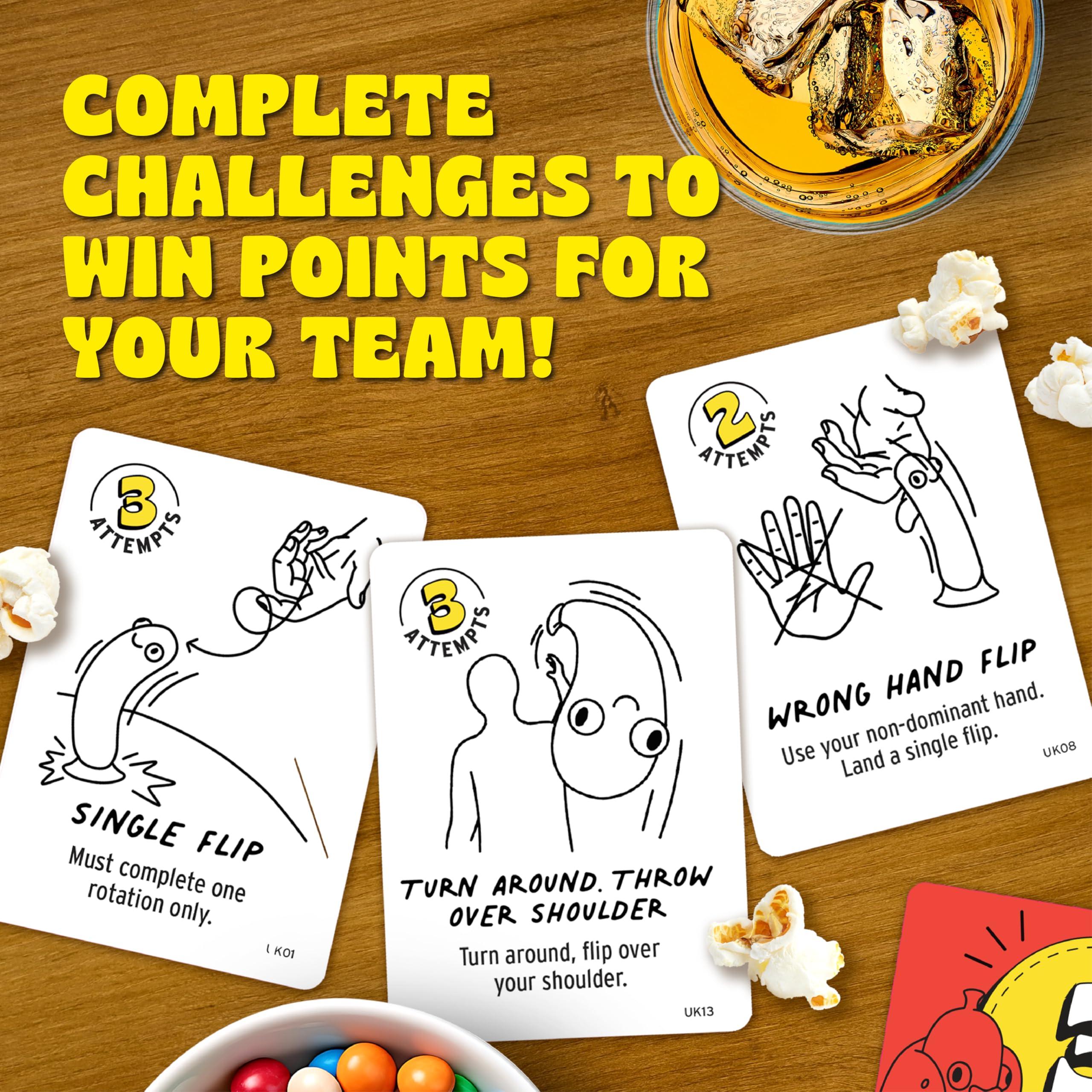 Big Potato Chicken vs Hotdog: The Ultimate Challenge Party Game for Flipping-Fun Families. The Perfect Hilarious and Fast Paced Board Game for Game Nights - Image 4