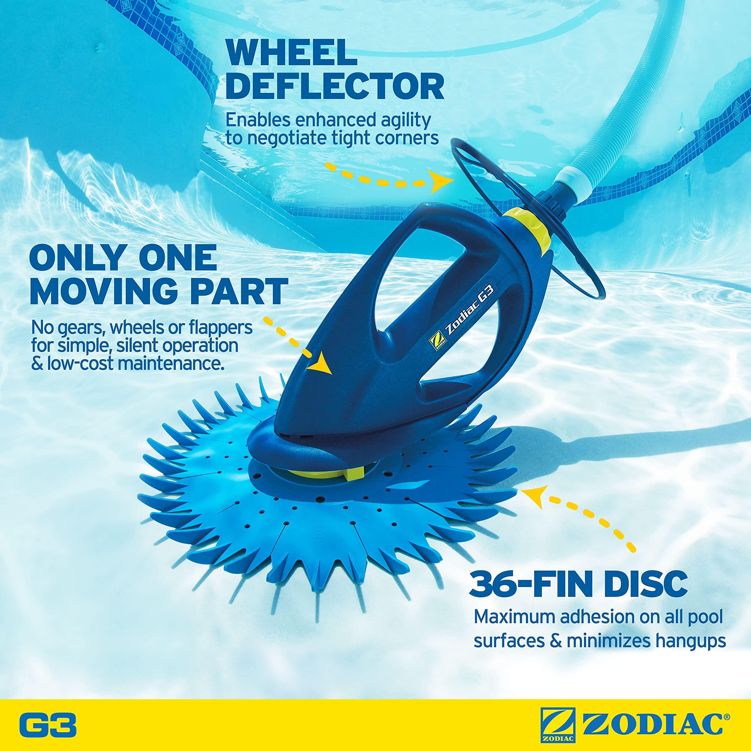 Baracuda G3 W03000 Advanced Suction Side Automatic Pool Cleaner - Image 3