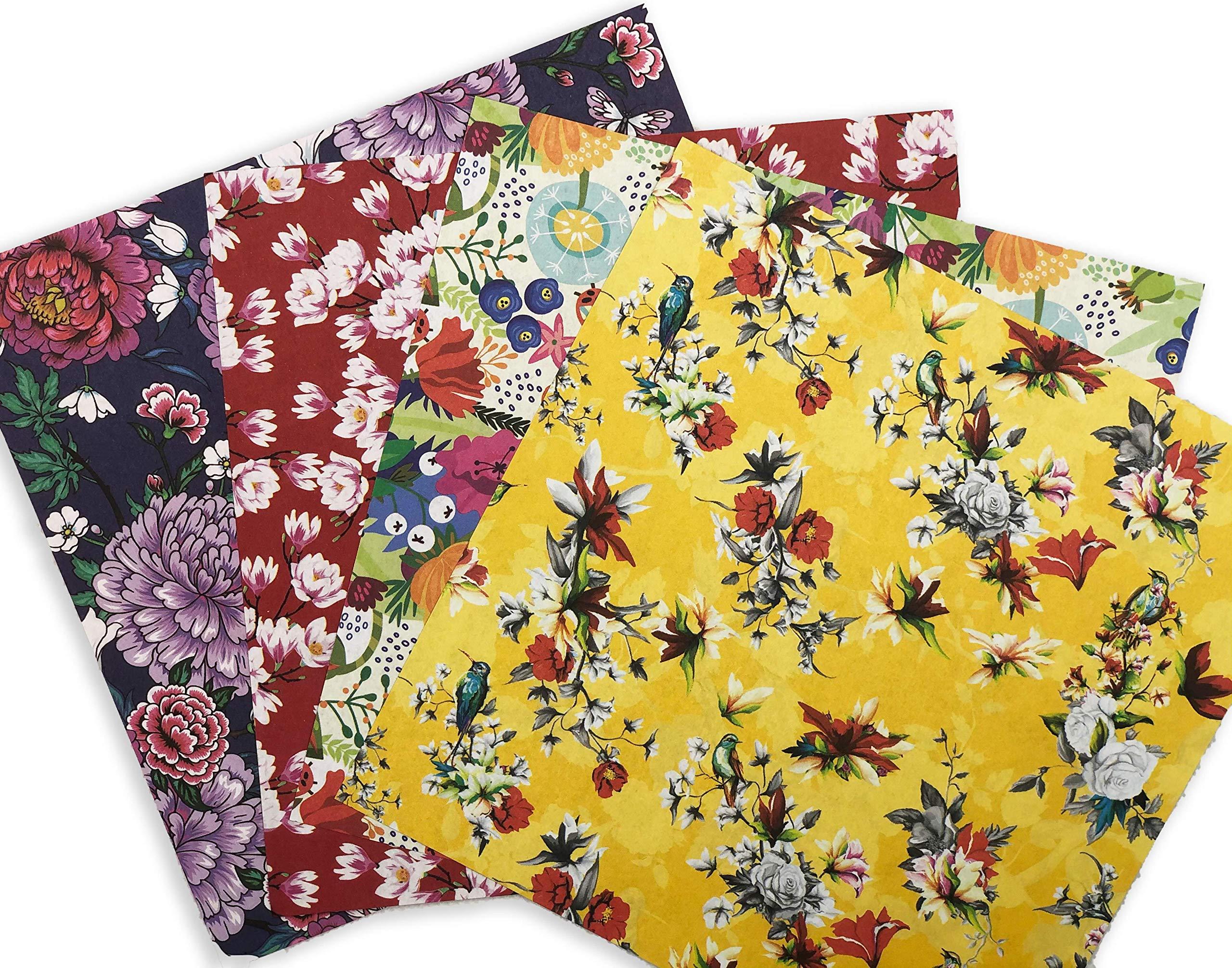 Origami Paper 500 sheets Flower Patterns 6" (15 cm): Tuttle Origami Paper: Double-Sided Origami Sheets Printed with 12 Different Patterns (Instructions for 6 Projects Included) - Image 24
