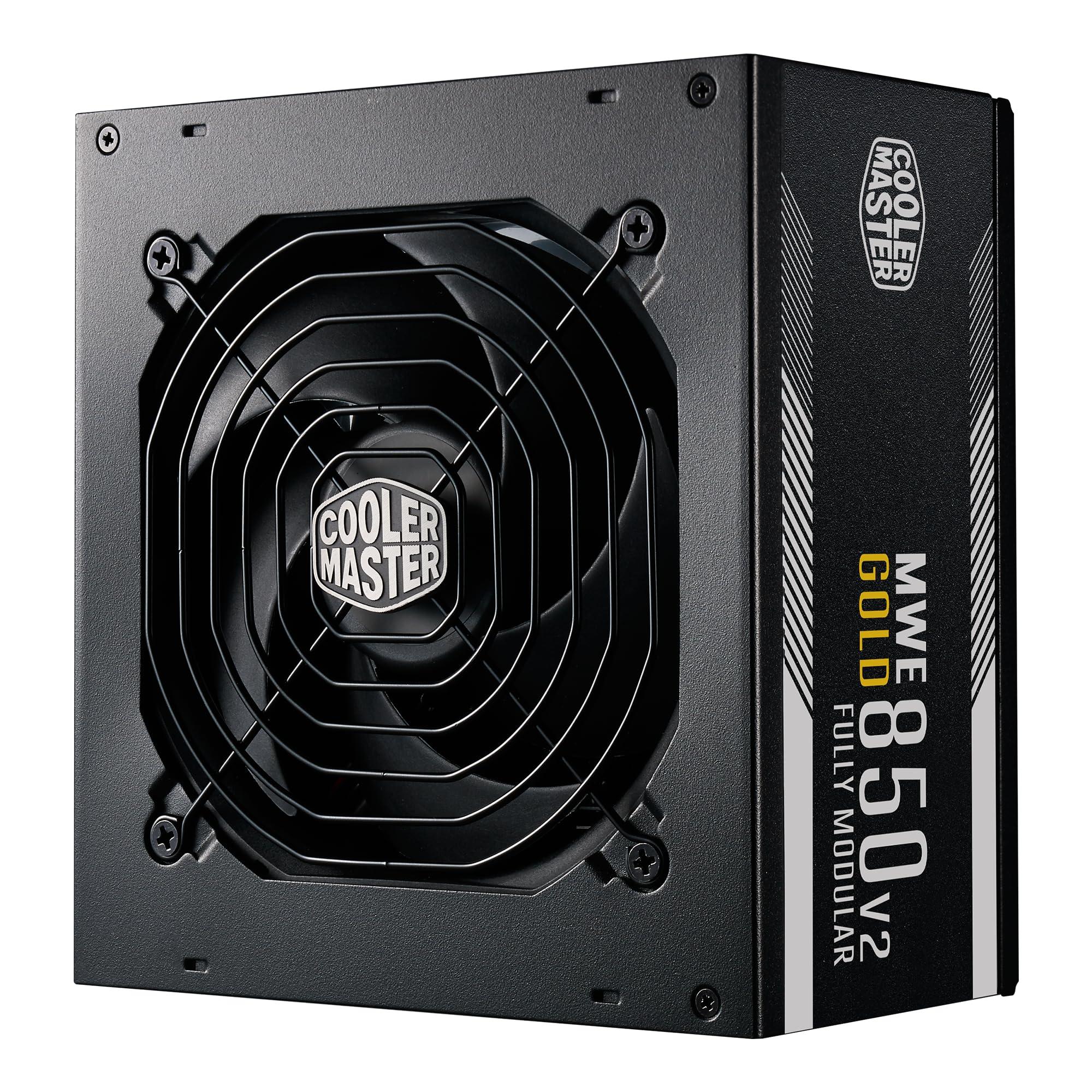 Cooler Master MWE Gold 850 V2 Full Modular, 850W, 80+ Gold Efficiency, 2 EPS Connectors, 120mm HDB Fan, Semi-fanless Operation, 5 Year Warranty - Image 8