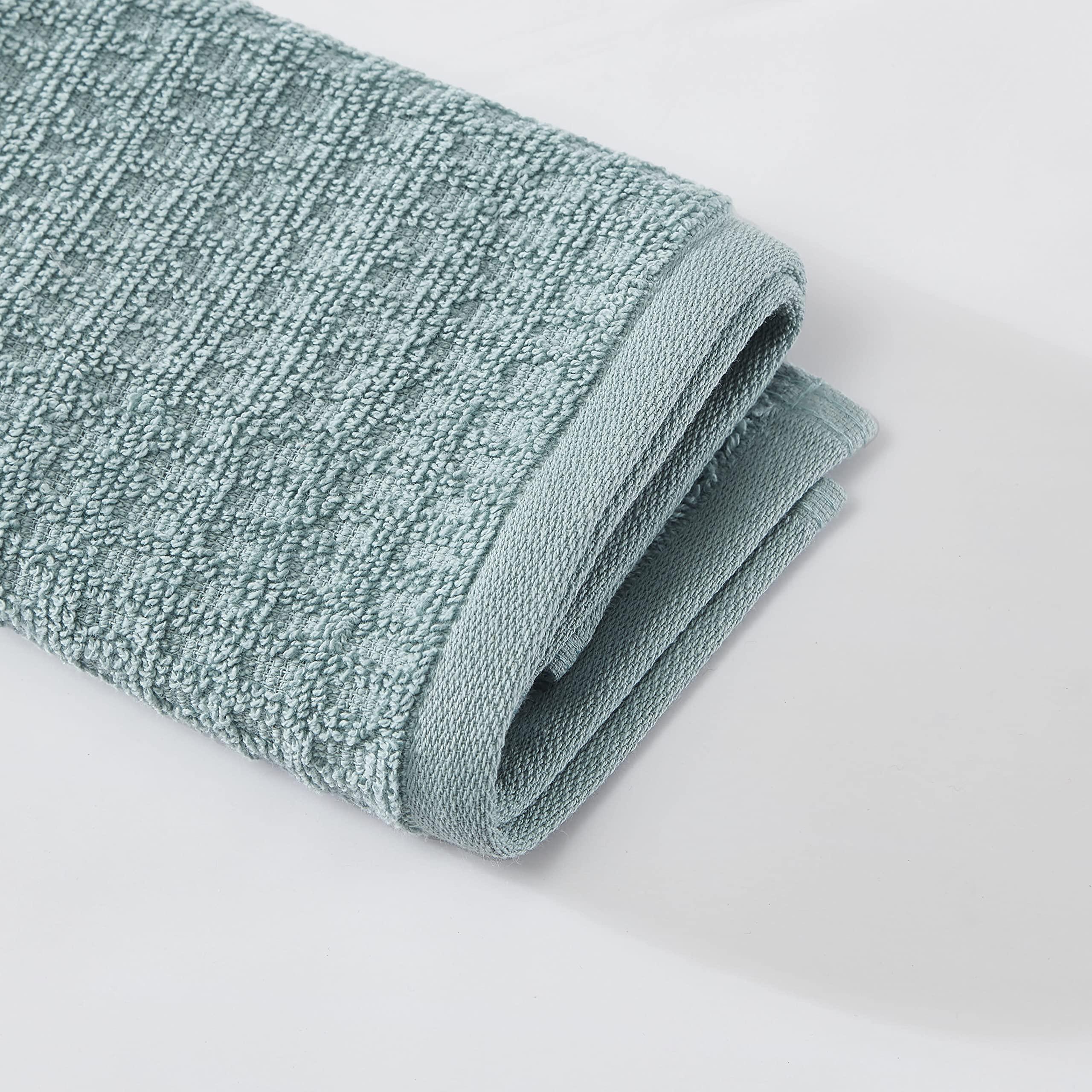 Tommy Bahama- Washcloth Set, Highly Absorbent Cotton Bathroom Decor, Low Linting & Fade Resistant, Oeko-Tex Certified (Northern Pacific Turquoise, 12 Piece) - Image 4
