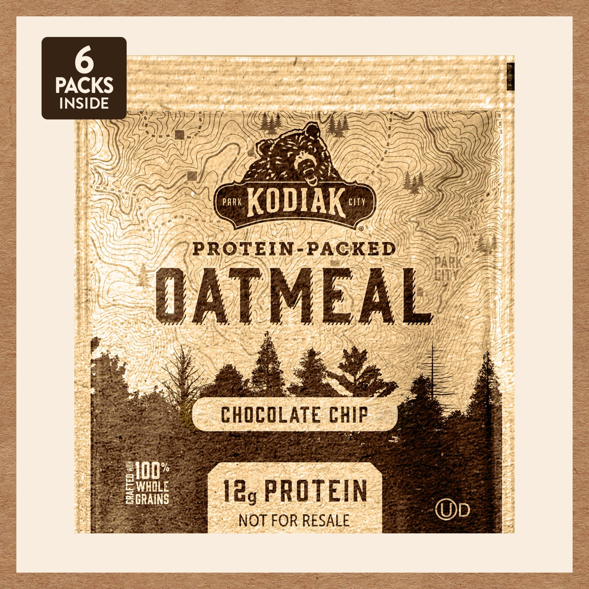 Kodiak Cakes Instant Oatmeal Packets - High Protein - 100% Whole Grains Breakfast Food - Chocolate Chip (36 Packets) - Image 8