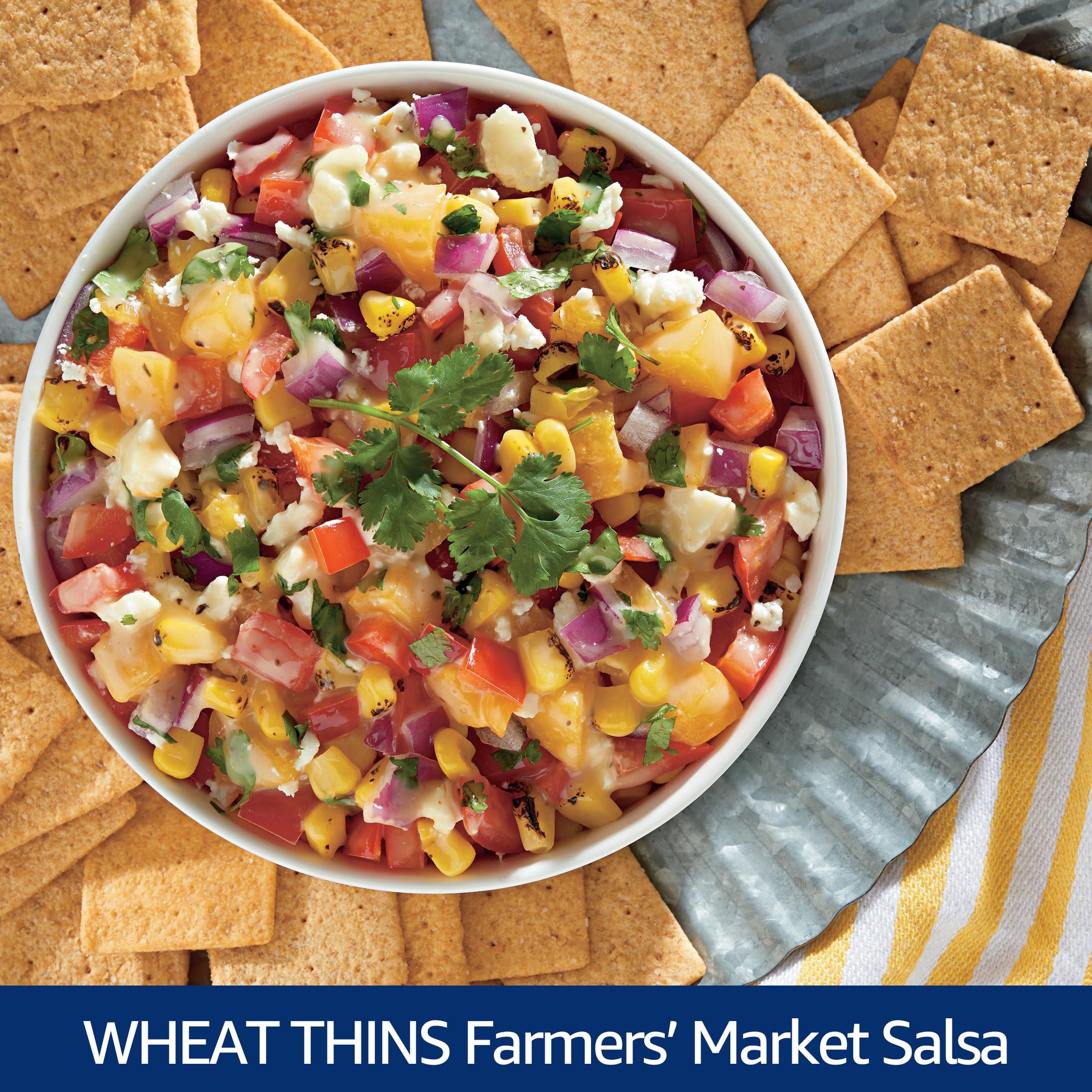 Wheat Thins Original Snacks, Whole Grain Wheat Crackers, Snack Crackers, Party Size, 20 oz Box - Image 11