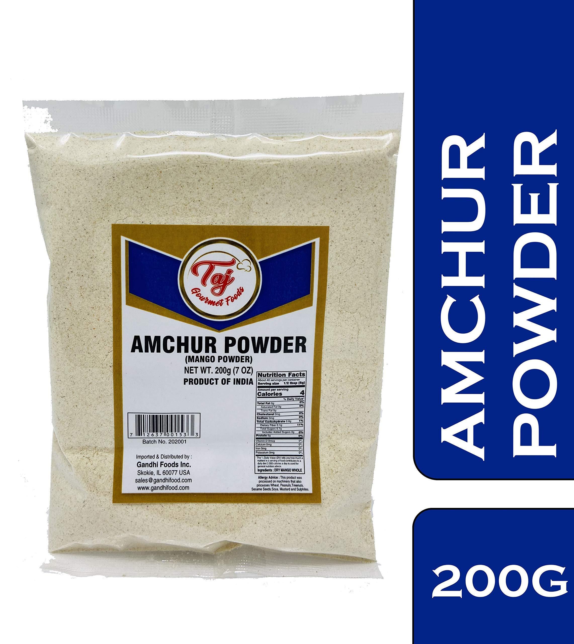 TAJ Premium Indian Amchur Powder (Dried Mango Powder), (7-Ounce) - Image 2