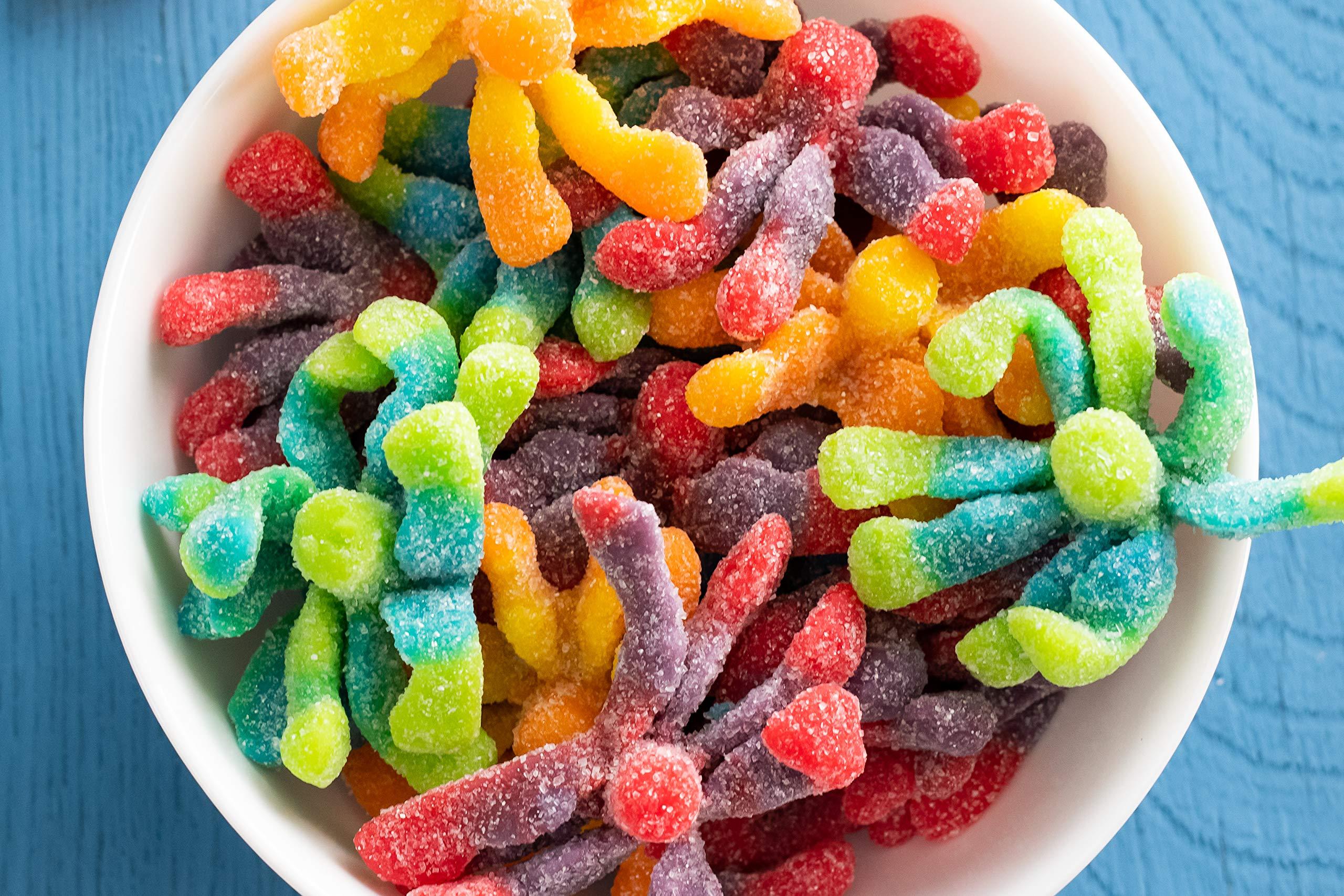 Trolli Sour Brite Octopus Gummy Worms, 4.25 Ounce - Image 6